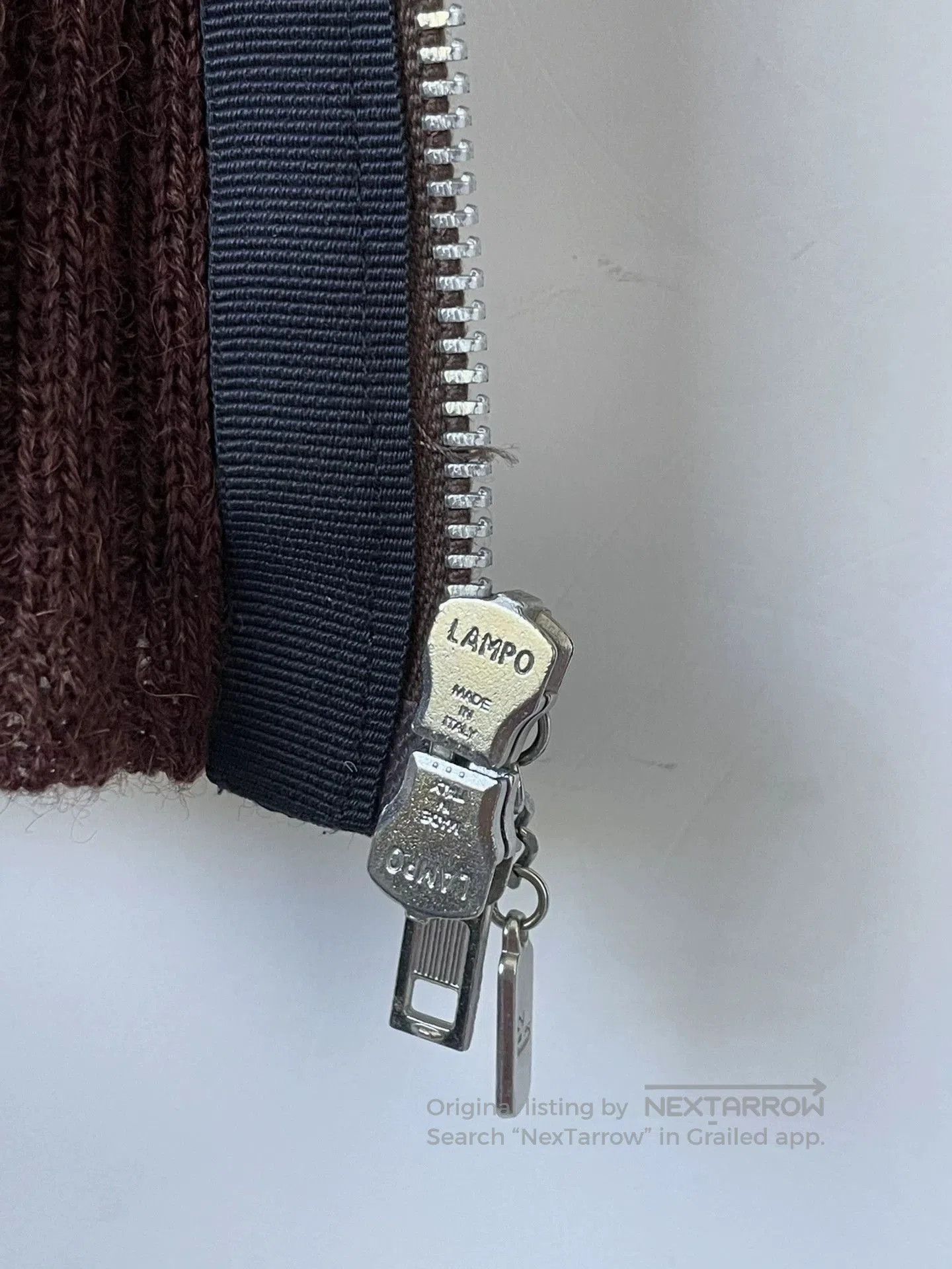 Jean Paul Gaultier Brown Zip. Size US L / EU 52-54 / 3 - 6 Thumbnail