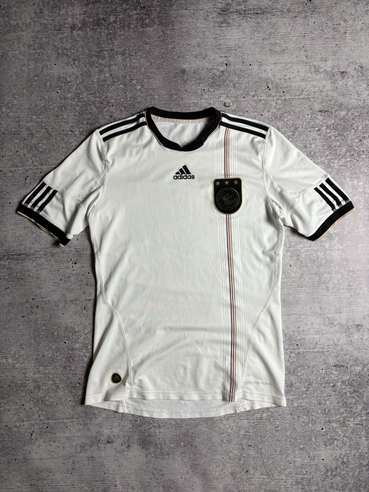 Adidas Adidas Deutscher Vintage Soccer Jersey Size US M / EU 48-50 / 2 - 1 Thumbnail