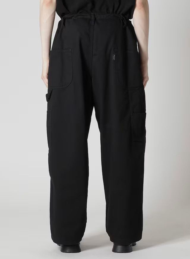 Yohji Yamamoto 22aw Black scandal denim painter pants Size US 34 / EU 50 - 8 Thumbnail