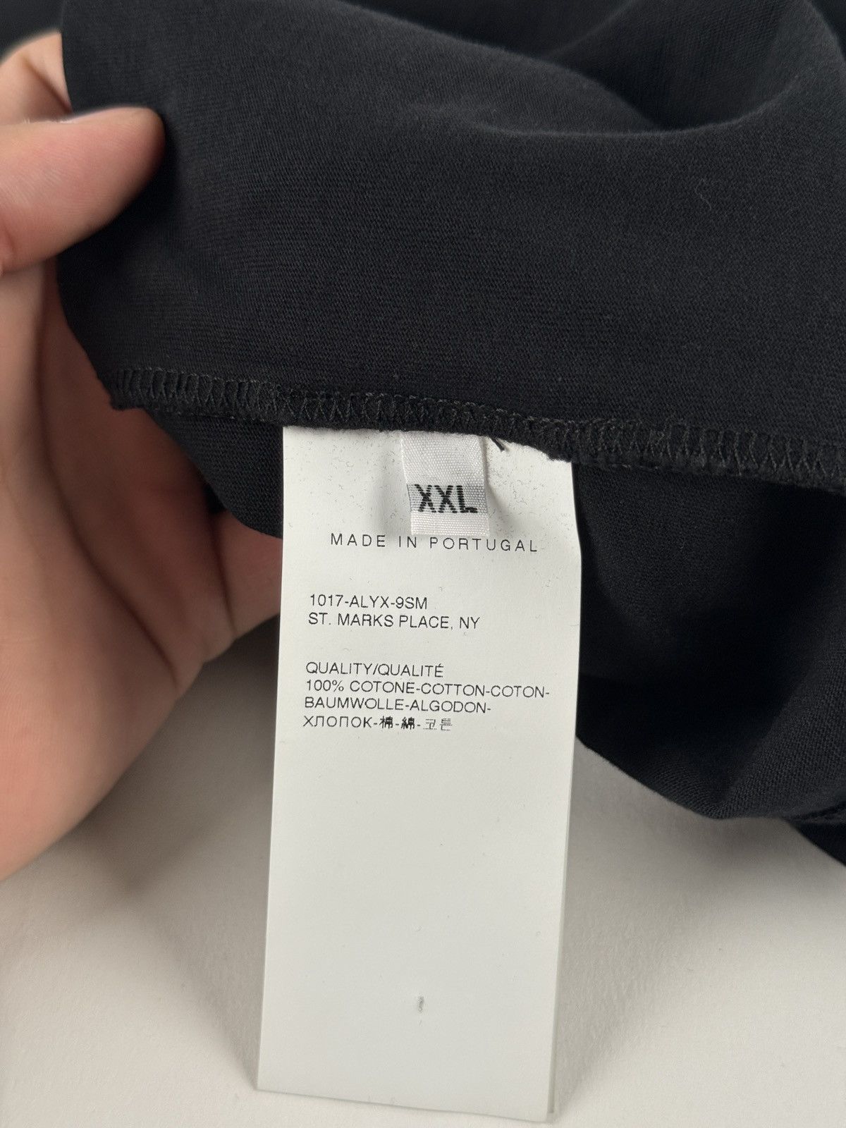 1017 ALYX 9SM 1017 ALYX 9SM Techno Long Sleeve Tee Size US XXL / EU 58 / 5 - 6 Thumbnail