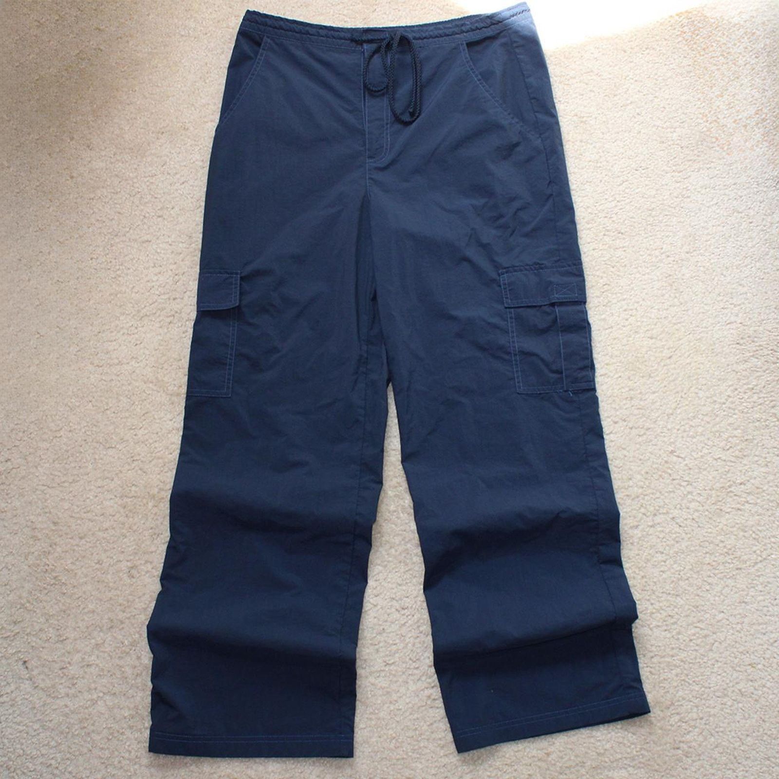 Catalina Navy Blue Vintage 90's Catalina Track Pants Size 28" / US 6 / IT 42 - 1 Thumbnail