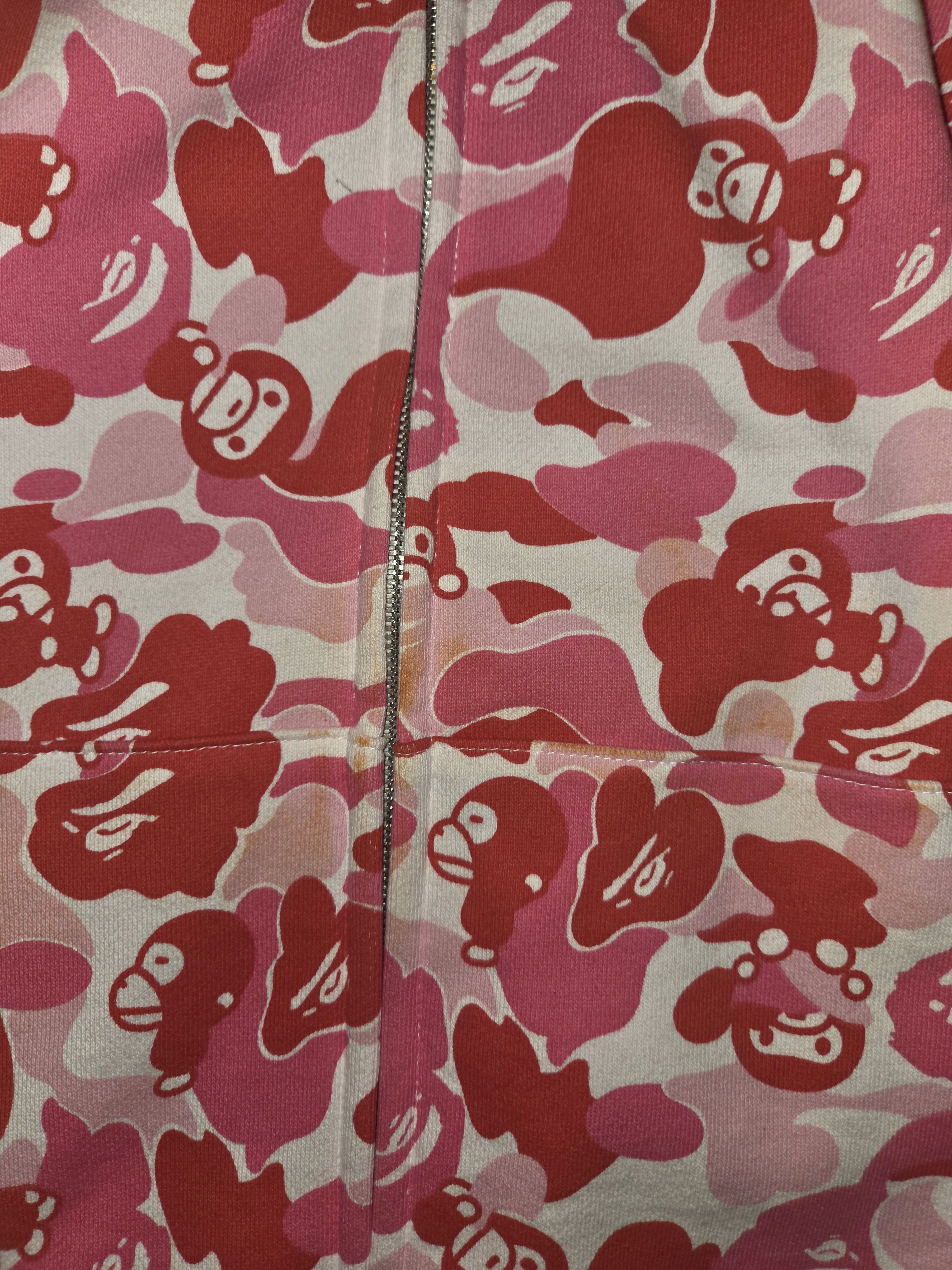 Bape OG Baby Milo Full Zip Pink Camo Size US M / EU 48-50 / 2 - 6 Thumbnail