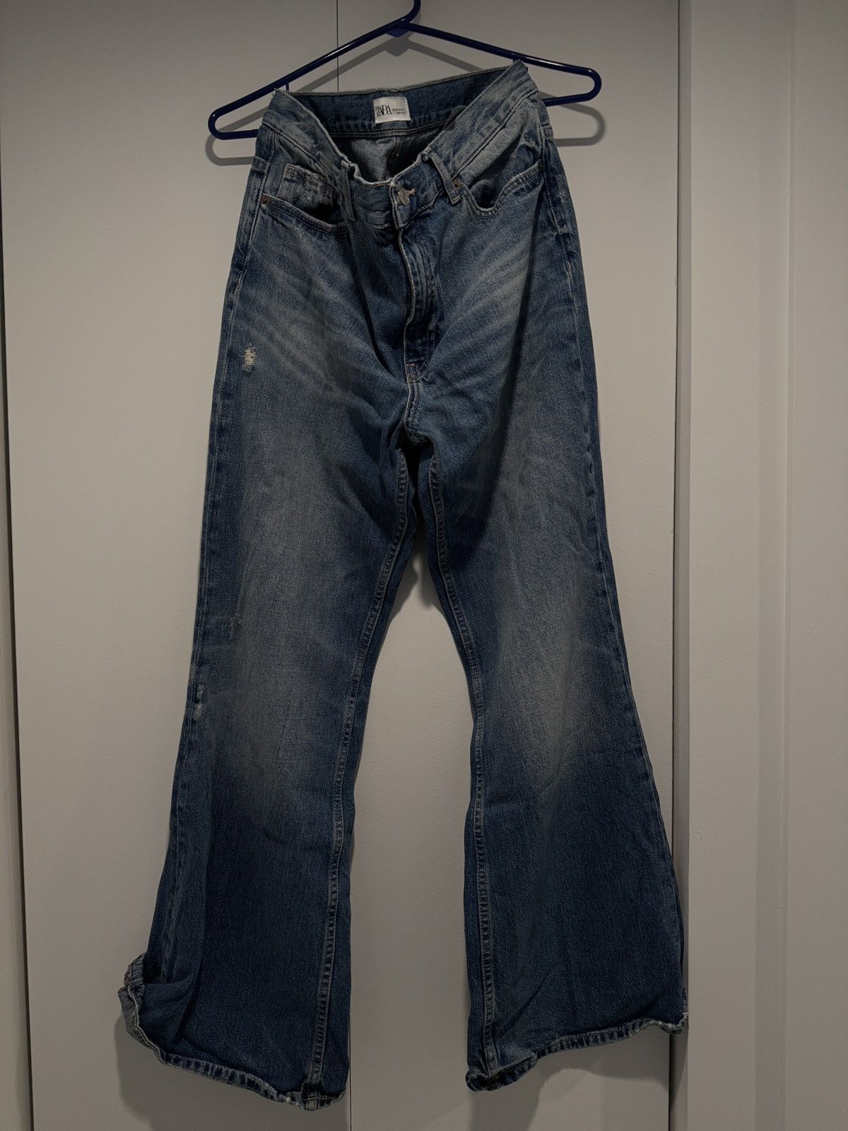 Zara Zara Bell Bottom Jeans Size US 32 / EU 48 - 1 Thumbnail