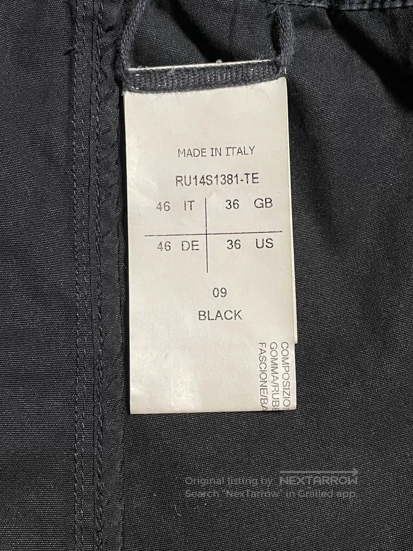 Rick Owens rick owens black cropped pants. Size US 34 / EU 50 - 3 Thumbnail