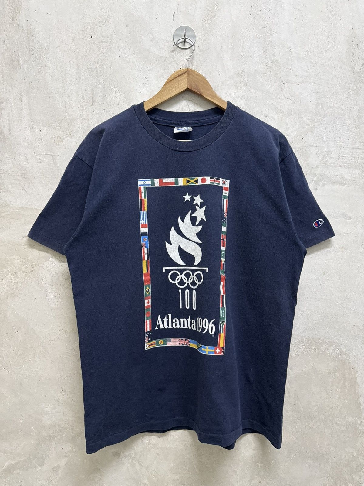 Champion Vintage 1996 Champion Atlanta Olympic Games Tee Size US L / EU 52-54 / 3 - 1 Thumbnail