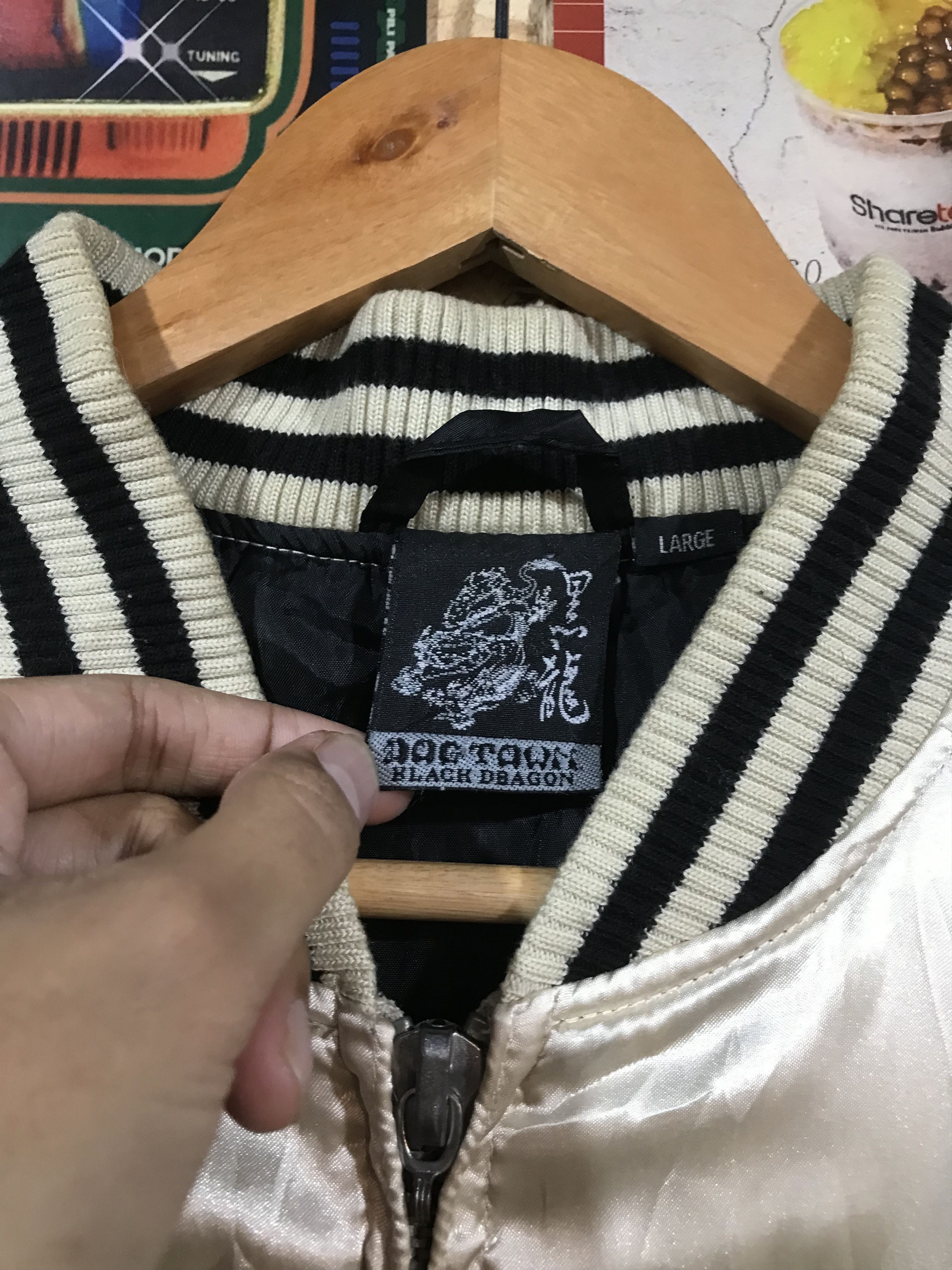 Dogtown Dogtown Black Dragon Skull Flower Dragon Hawk Embroidery Size US L / EU 52-54 / 3 - 8 Thumbnail