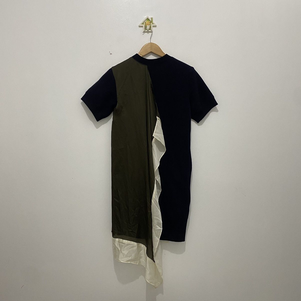 Sacai Sacai SS21 Chiffon & Sponge Sweat Dress Size S / US 4 / IT 40 - 3 Thumbnail