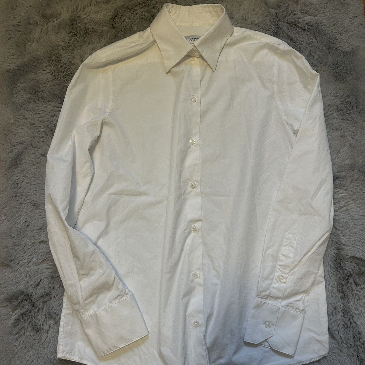 Valentino valentino white button shirt Size S / US 4 / IT 40 - 2 Thumbnail