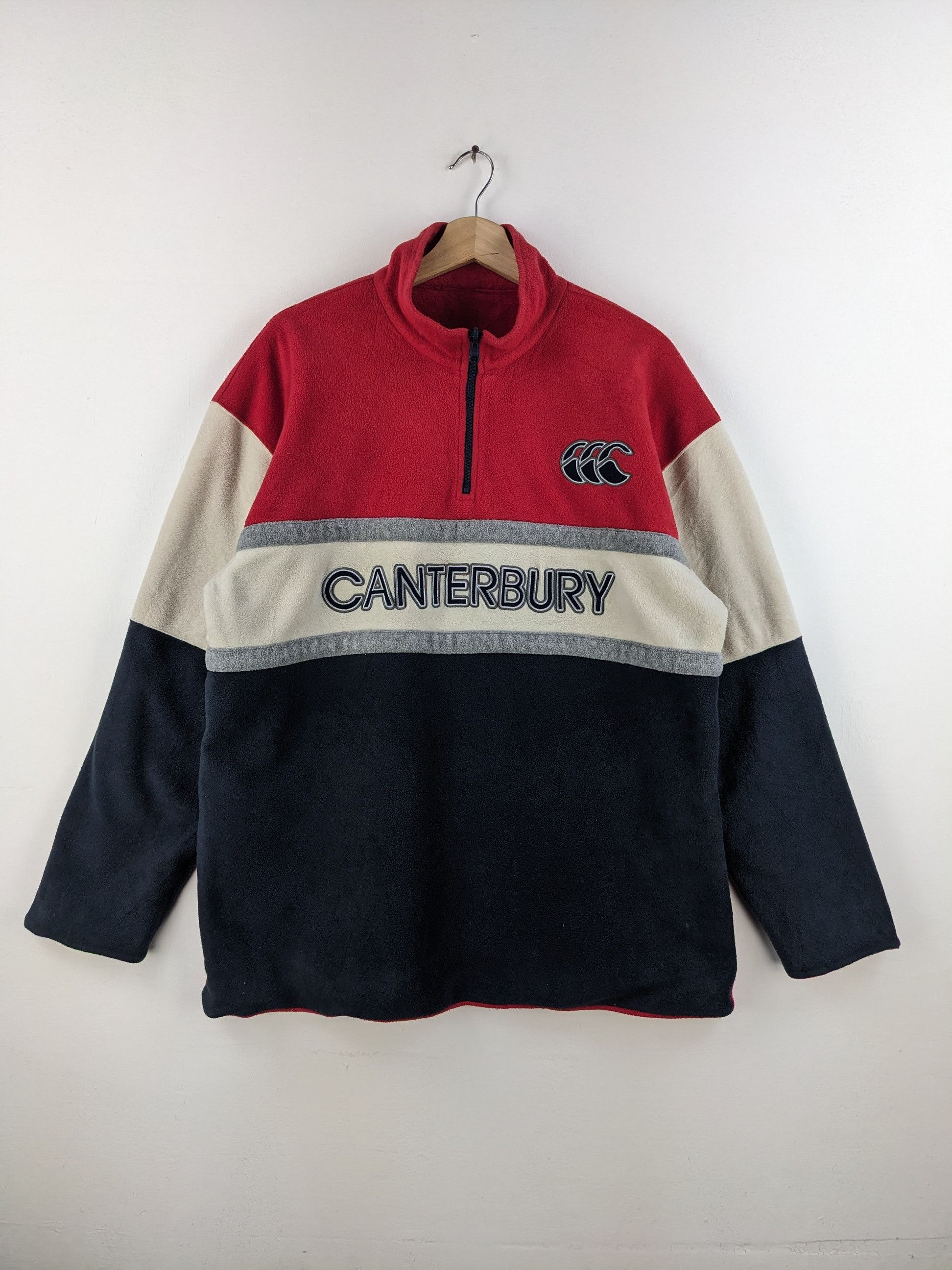 Canterbury of New Zealand × Vintage Vintage Canterbury Of New Zealand Block Colour Sweater Size US XL / EU 56 / 4 - 1 Thumbnail
