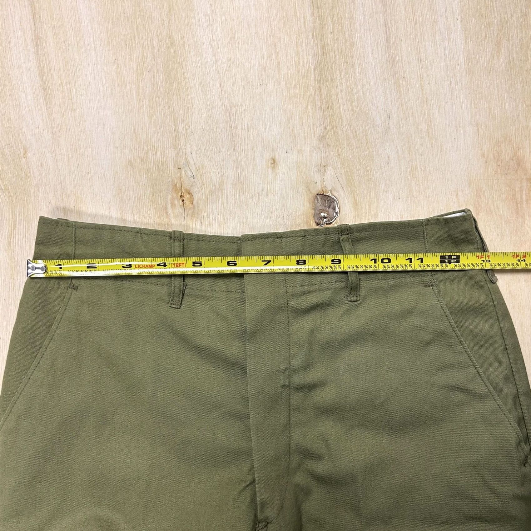 Vintage VINTAGE Boy Scouts of America Shorts Womens 26 Green Twill Zip Fly Casual Wear Slim 9in Inseam Womens Brown Green Size 26" / US 2 / IT 38 - 4 Thumbnail