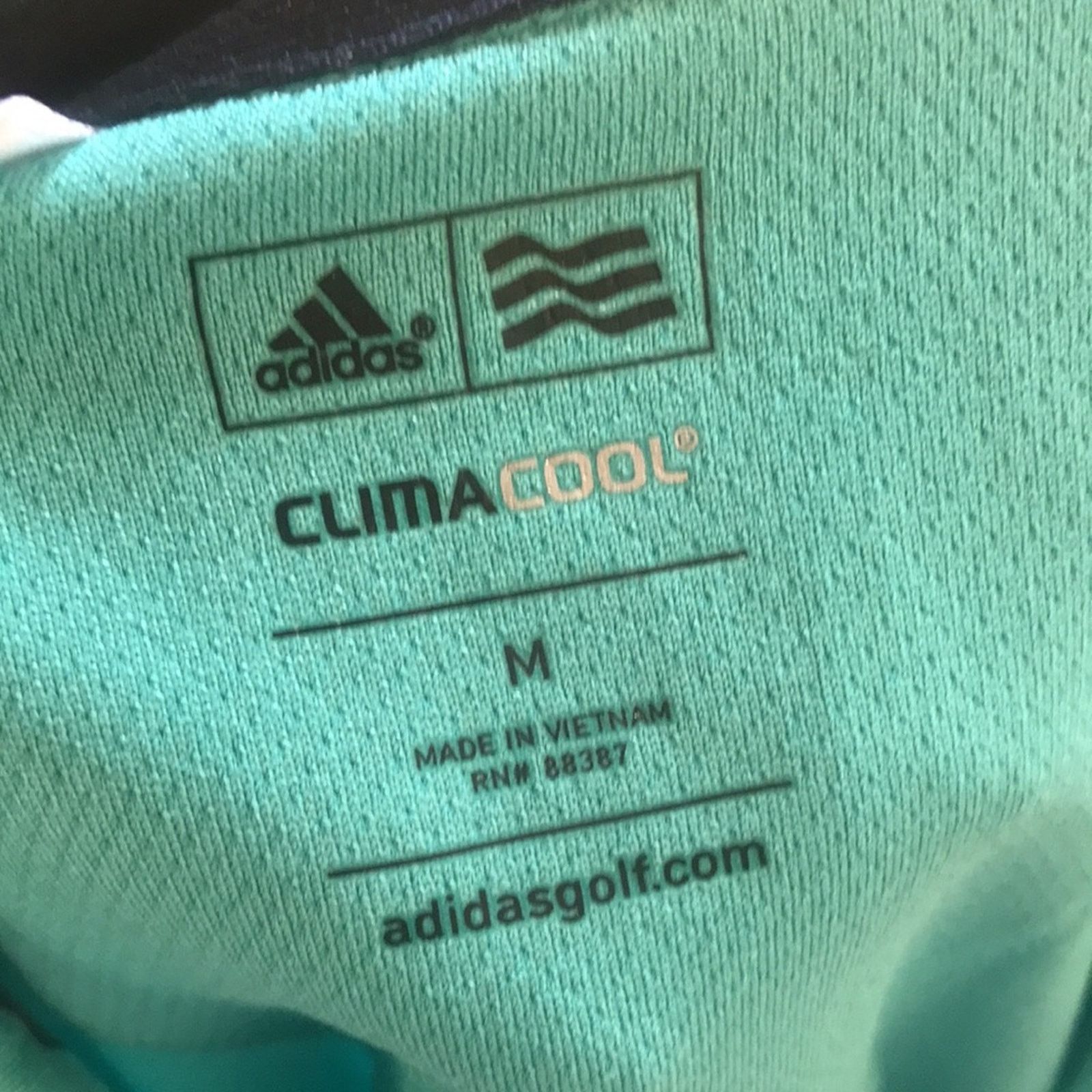 Adidas adidas Green Golf Short Sleeve Polo Shirt Men's M Size US M / EU 48-50 / 2 - 7 Thumbnail
