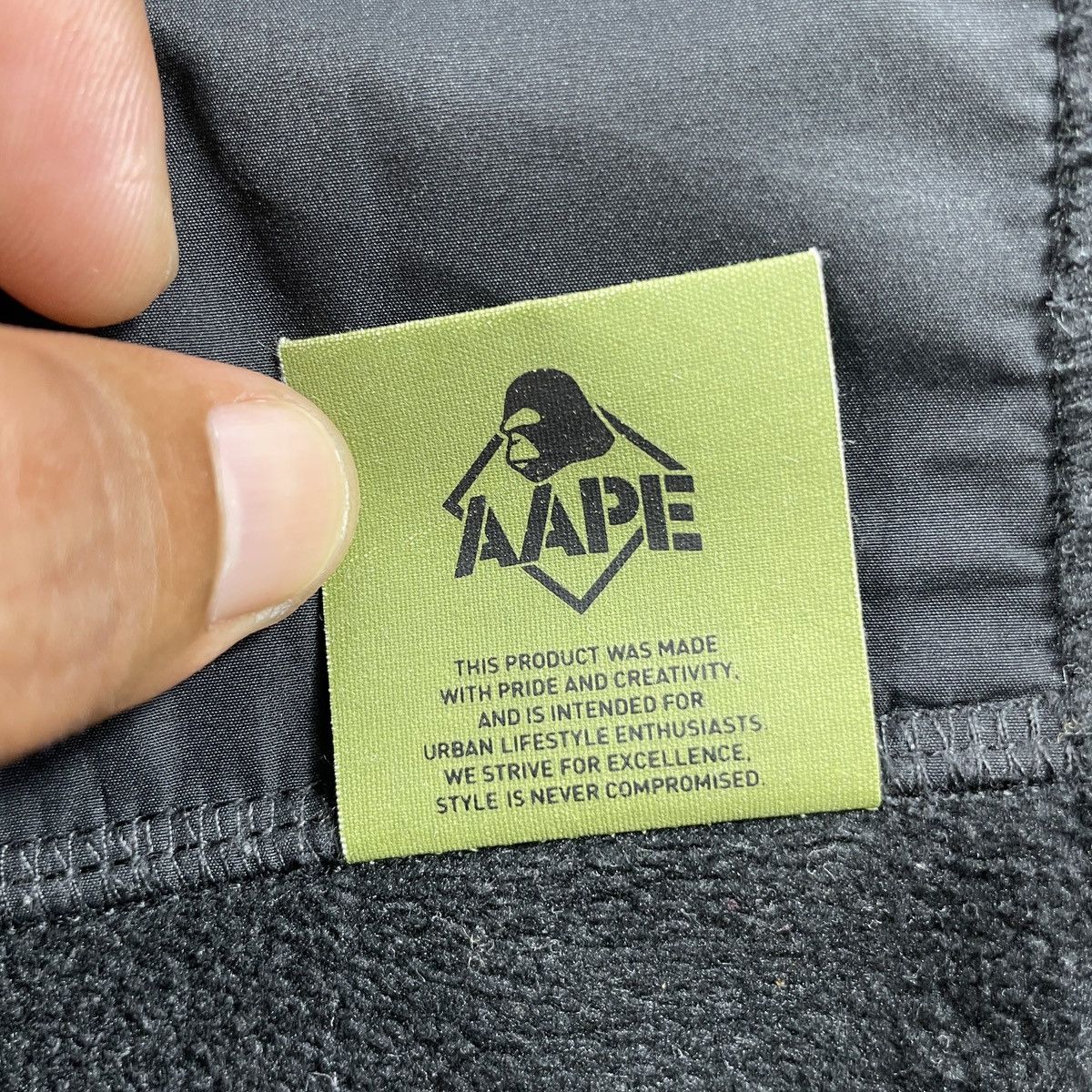 Aape Bathing AAPE Military Fleece Pants Size US 32 / EU 48 - 7 Thumbnail