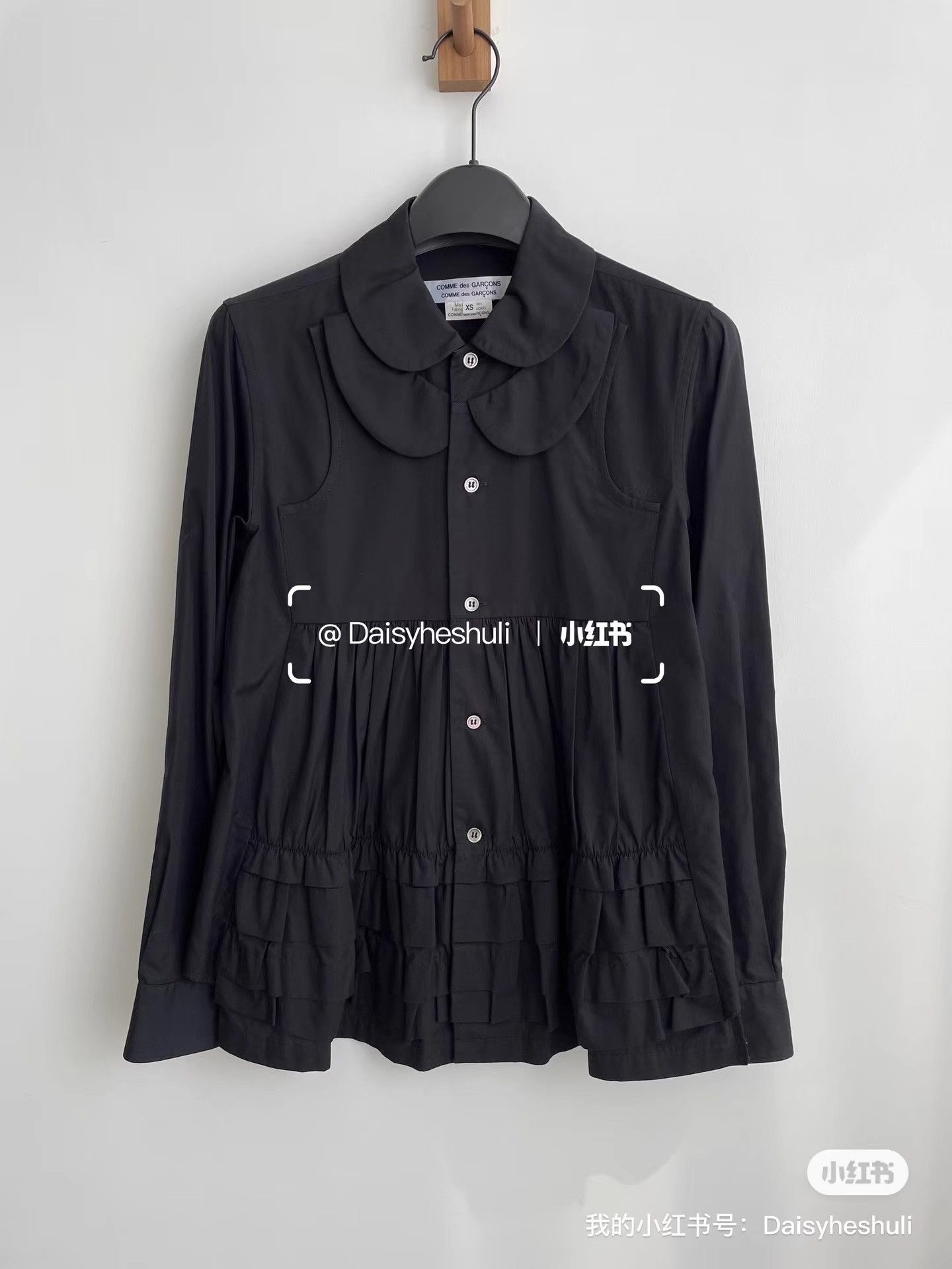 Comme des Garcons Comme des Garçons CDG Comcom Fake Two-Piece Shirt Ｑ24 Size XS / US 0-2 / IT 36-38 - 1 Thumbnail