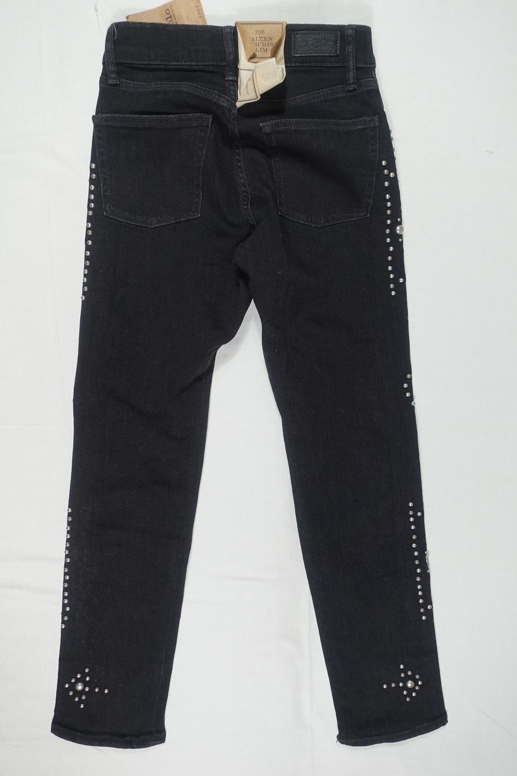 Polo Ralph Lauren Polo Ralph Lauren Pants Callen High-Rise Black Jeans NWT 25 Size 25" / US 0 / IT 36 - 2 Thumbnail