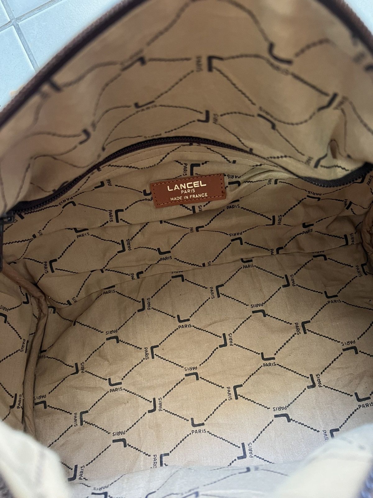 Lancel Lancel Speedy Boston 30 Nylon Leather Handbag Size ONE SIZE - 8 Thumbnail