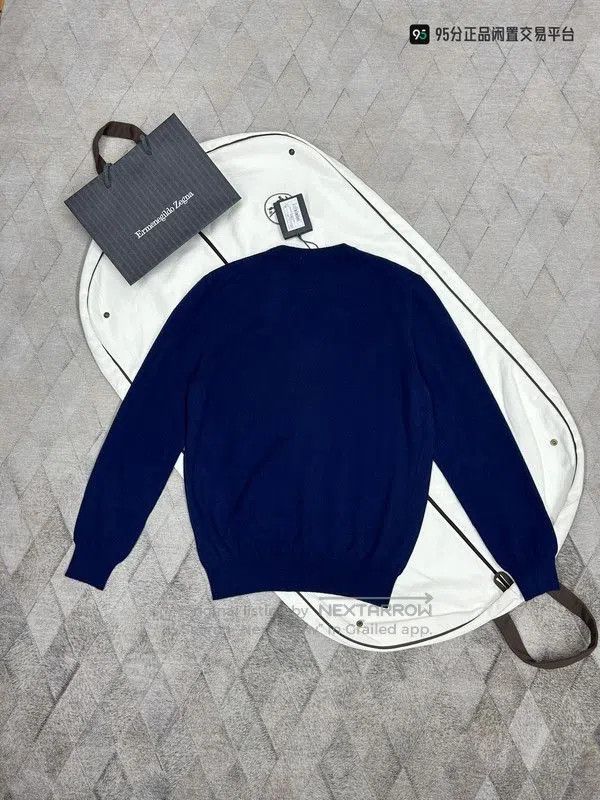 Ermenegildo Zegna Zegna Unisex Pure Cashmere Sweater. Size US S / EU 44-46 / 1 - 4 Thumbnail