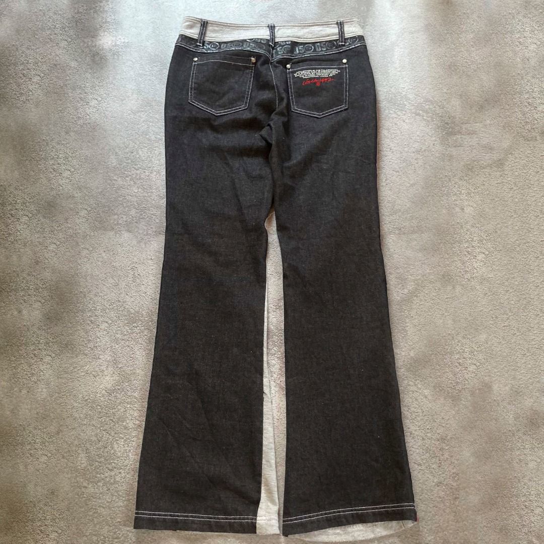 Fubu RARE Vintage Fubu denim / cotton bootcut pants Size 31" - 2 Thumbnail