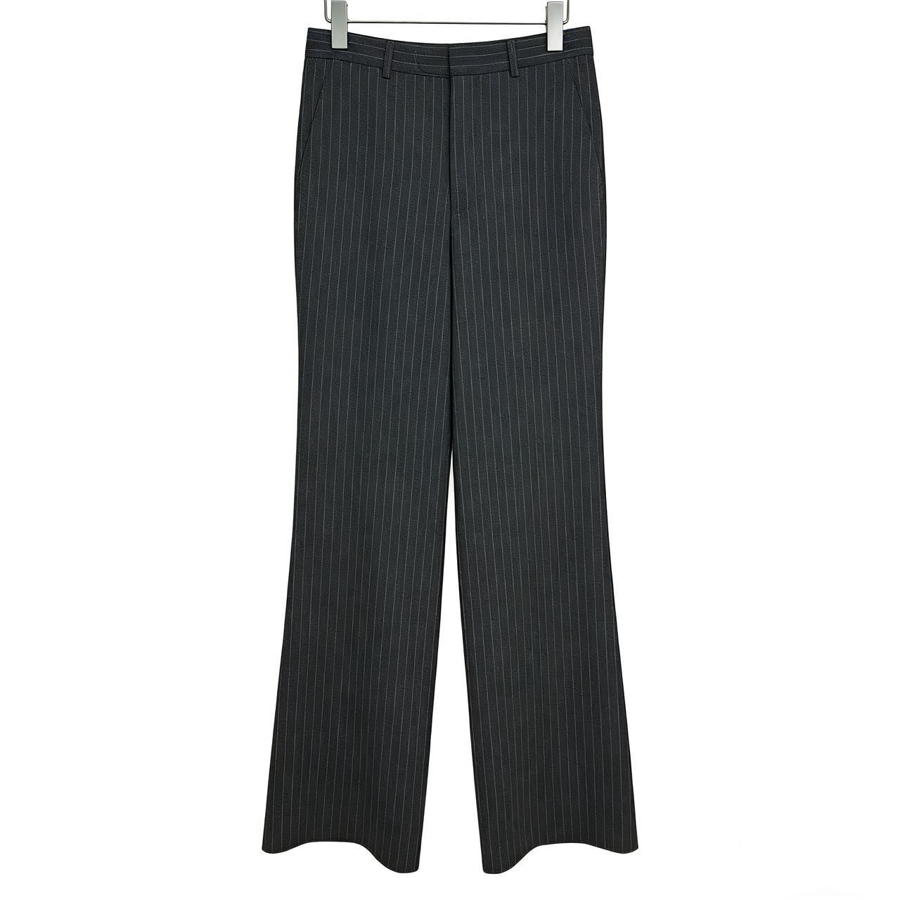 Chanel Chanel Casual Striped Straight Suit Pants K26WX Size 25" / US 0 / IT 36 - 2 Thumbnail