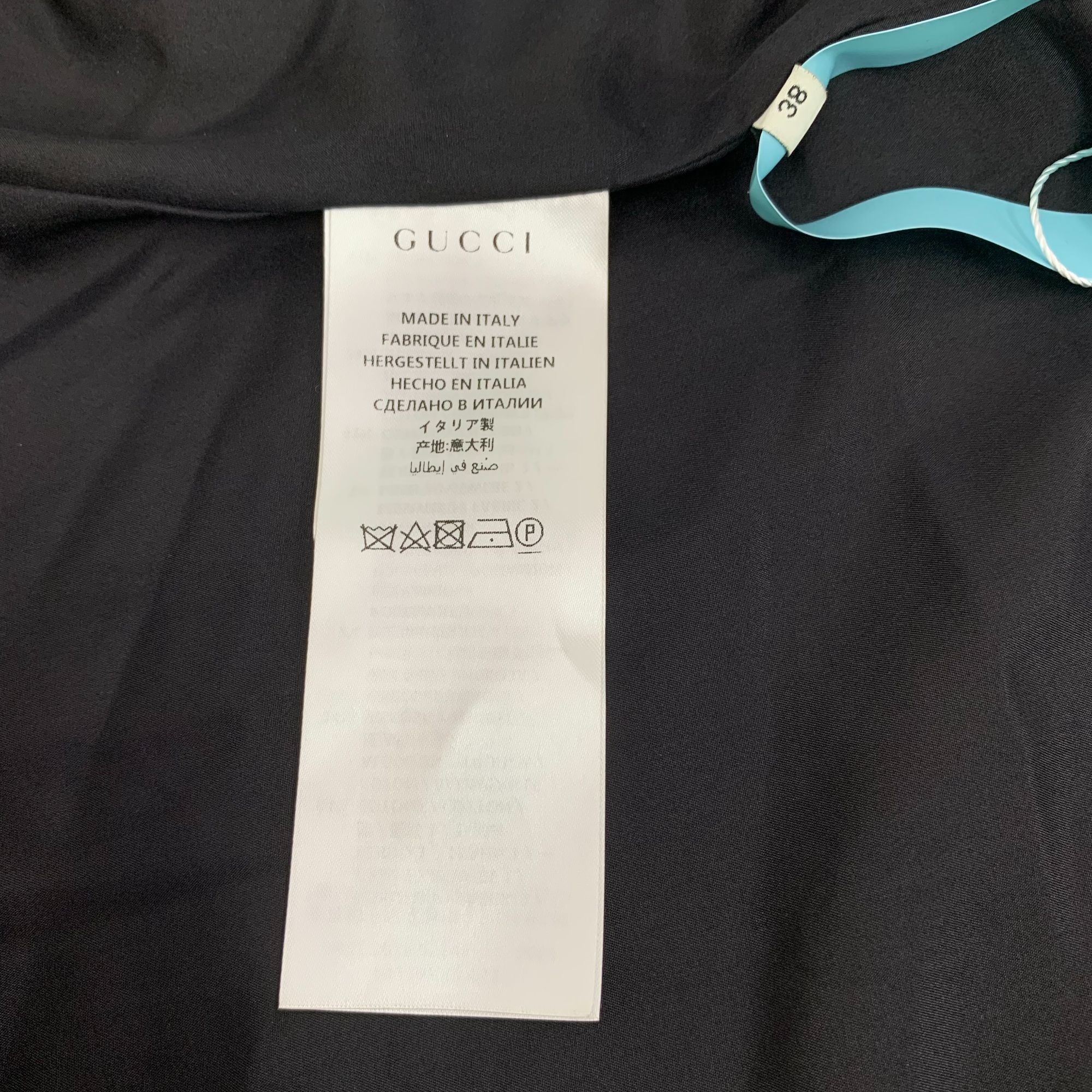Gucci Gucci Yellow & Black Multi-Pocket Single-Breasted Tweed Coat Size S / US 4 / IT 40 - 4 Thumbnail