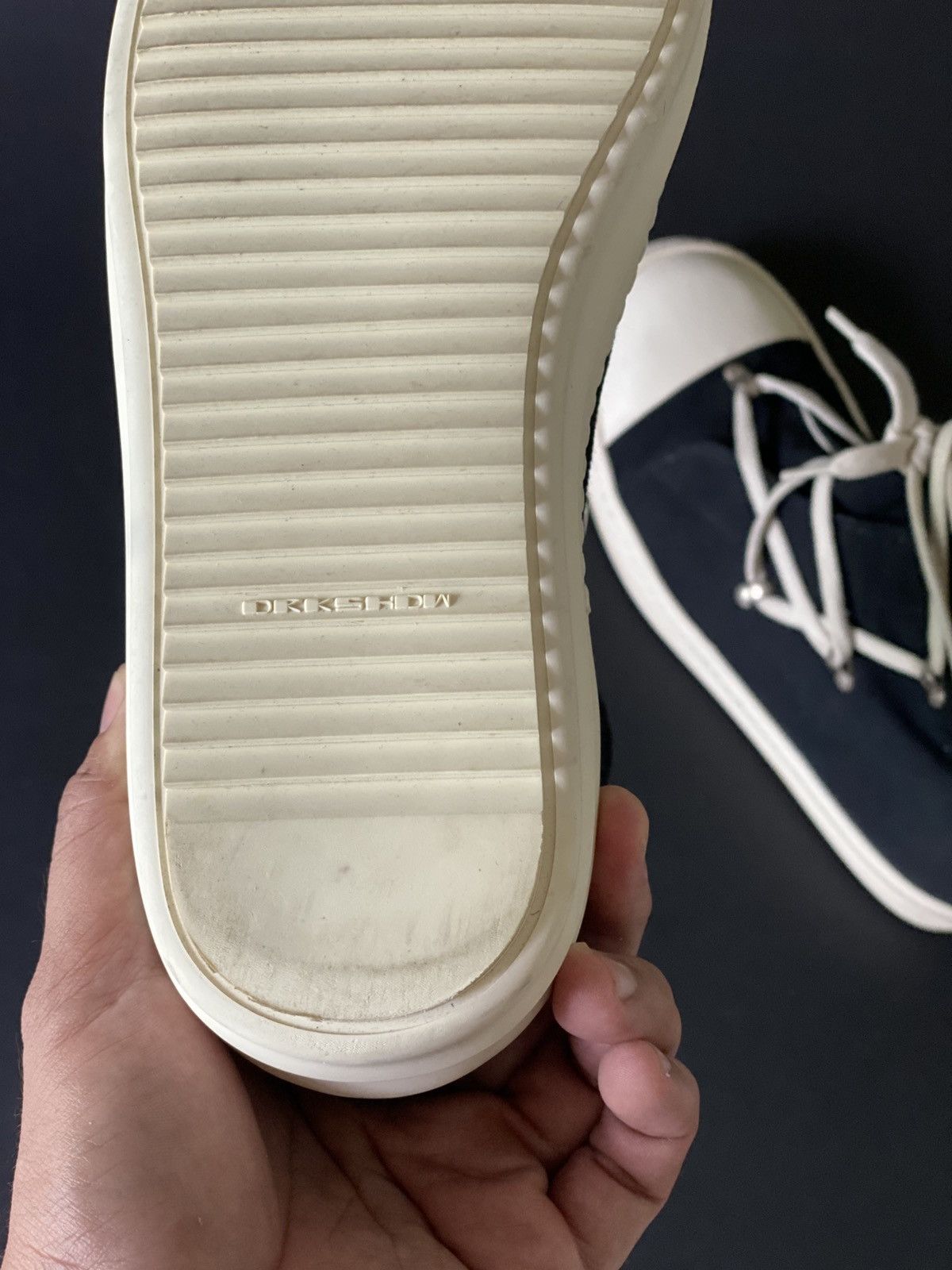 Designer × Rick Owens × Rick Owens Drkshdw Rick Owens drkshdw hexa black canvas Size US 9.5 / EU 42-43 - 9 Thumbnail