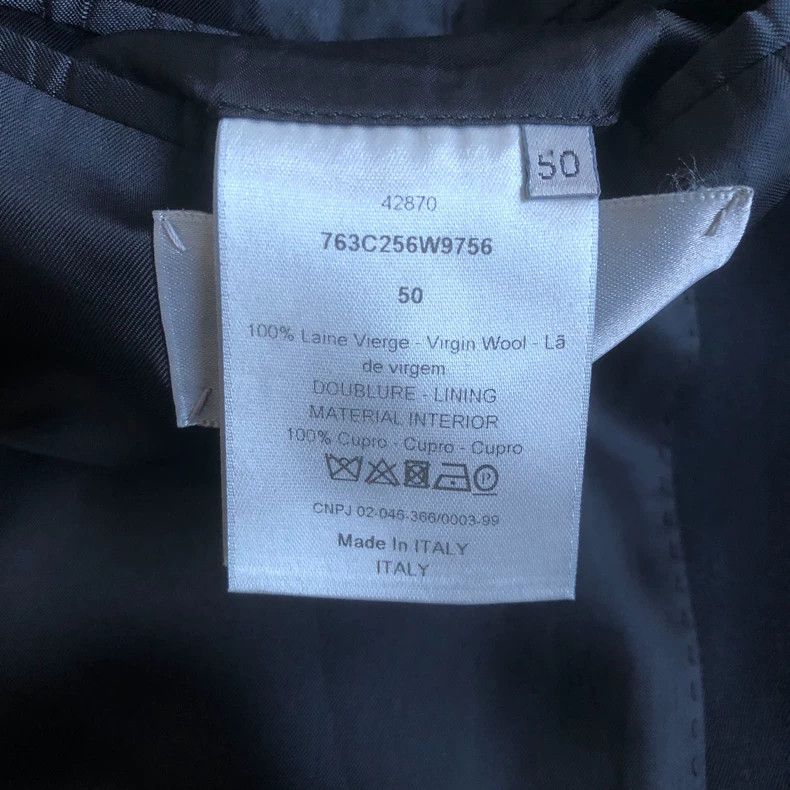 Dior Dior 17 shows wormhole destruction wool suit 2501-Nextarrow Size 50R - 9 Thumbnail