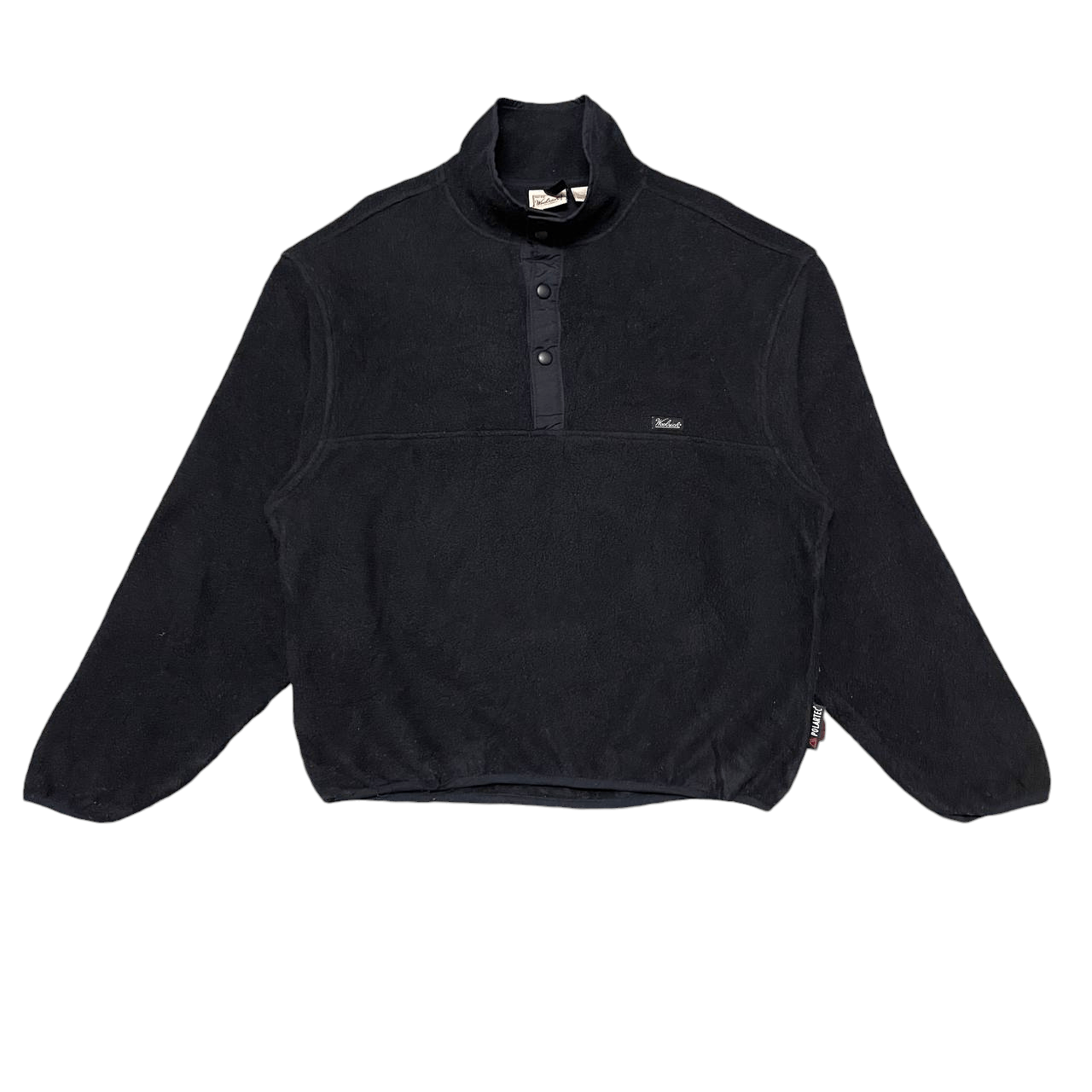 Woolrich Woolen Mills Vintage 90's 00's Woolrich Fleece Half Snap Button Size US M / EU 48-50 / 2 - 1 Thumbnail