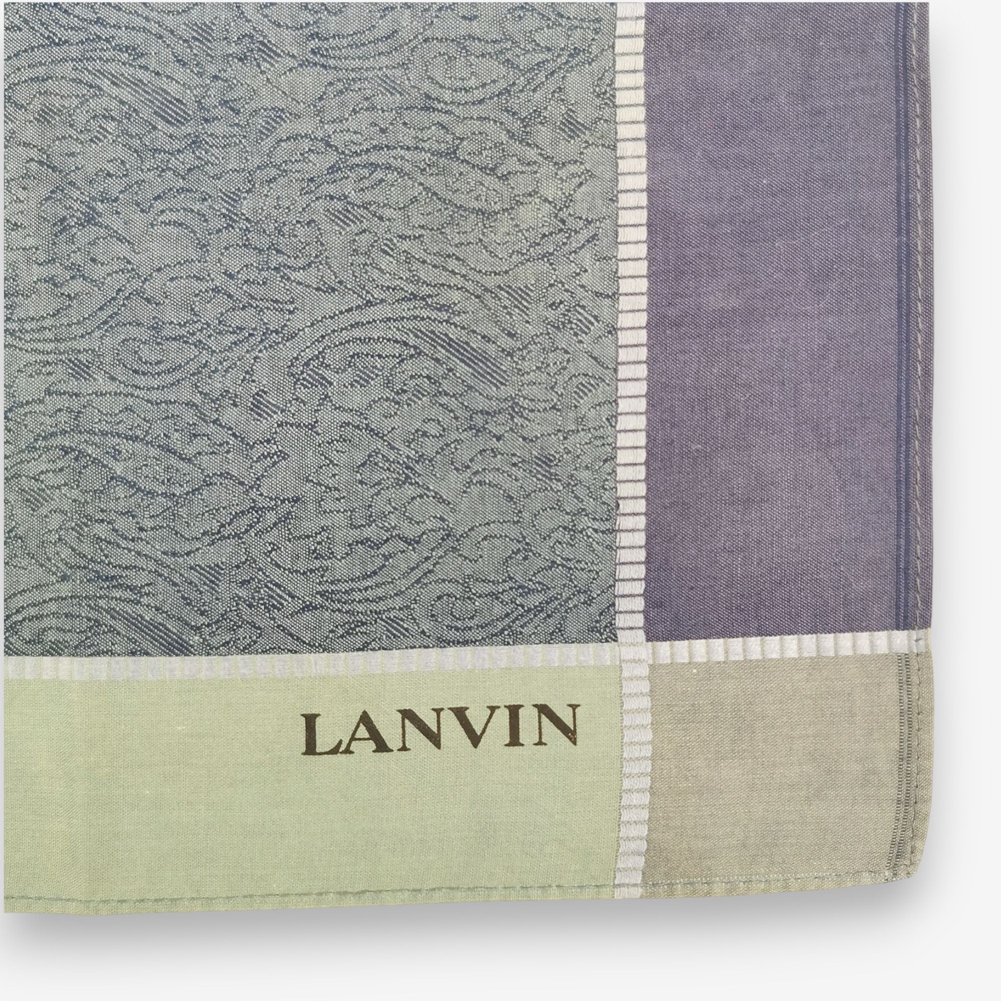 Lanvin Vintage Lanvin Handkerchief Neckerchief Bandana Size ONE SIZE - 3 Thumbnail