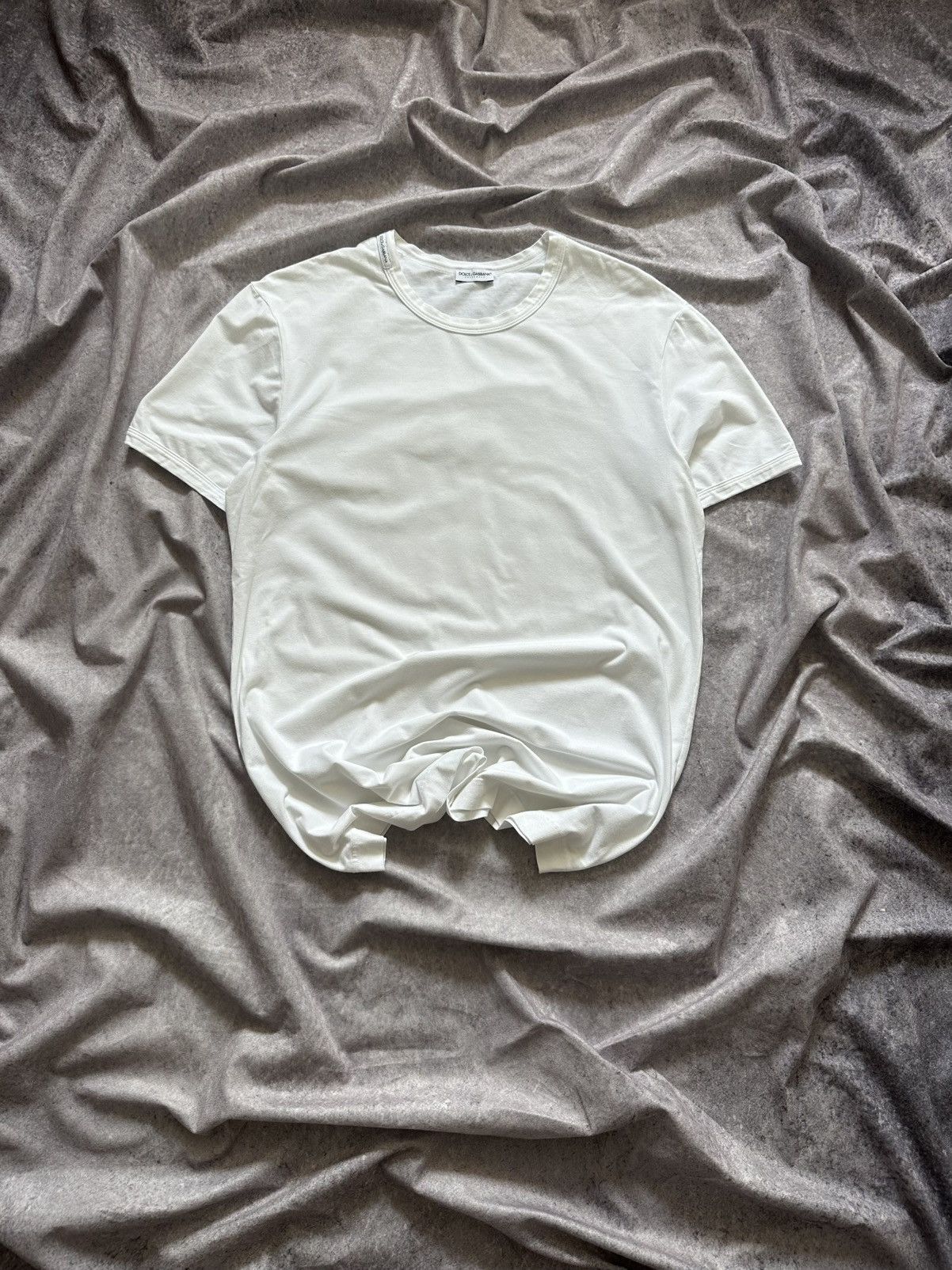 Dolce & Gabbana DOLCE & GABBANA Uniforms Slim T-shirt White Size US M / EU 48-50 / 2 - 1 Thumbnail