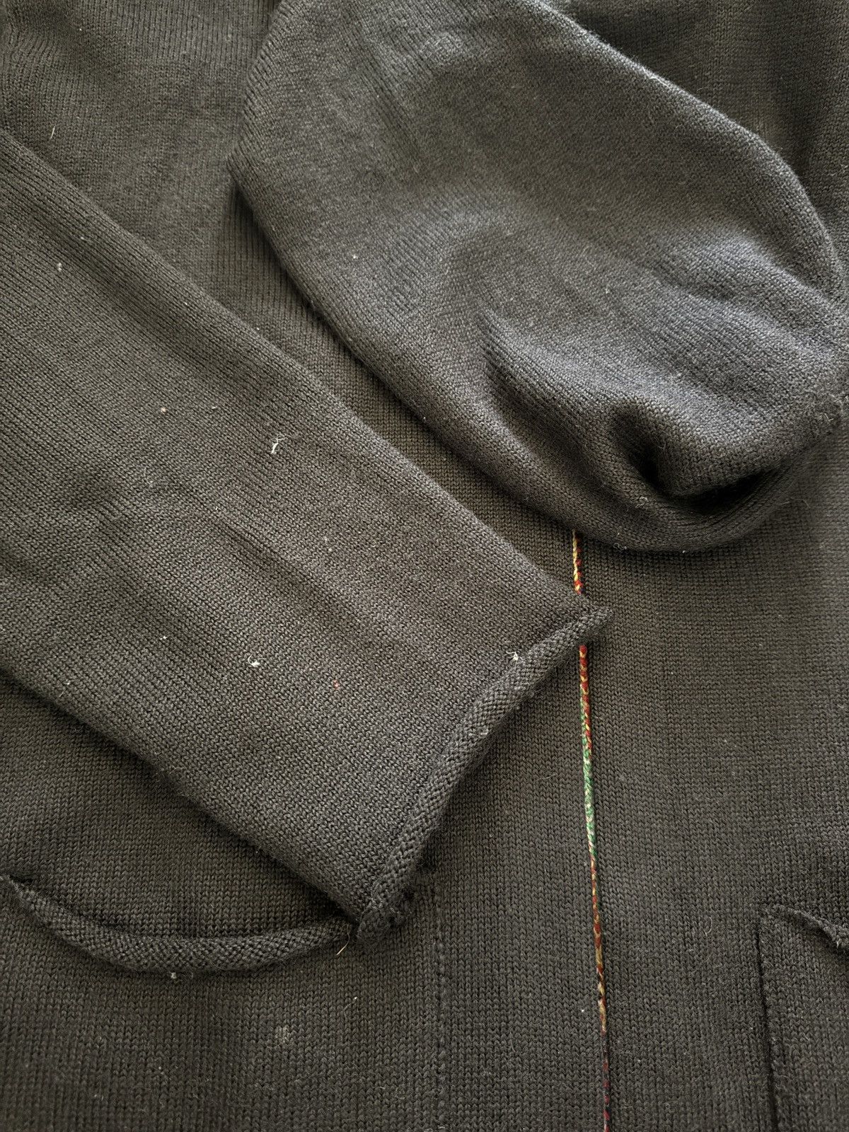 Saint Laurent Paris Wool Knitted Cardigan Hooded Shark Sweet Dreams Size US M / EU 48-50 / 2 - 11 Thumbnail