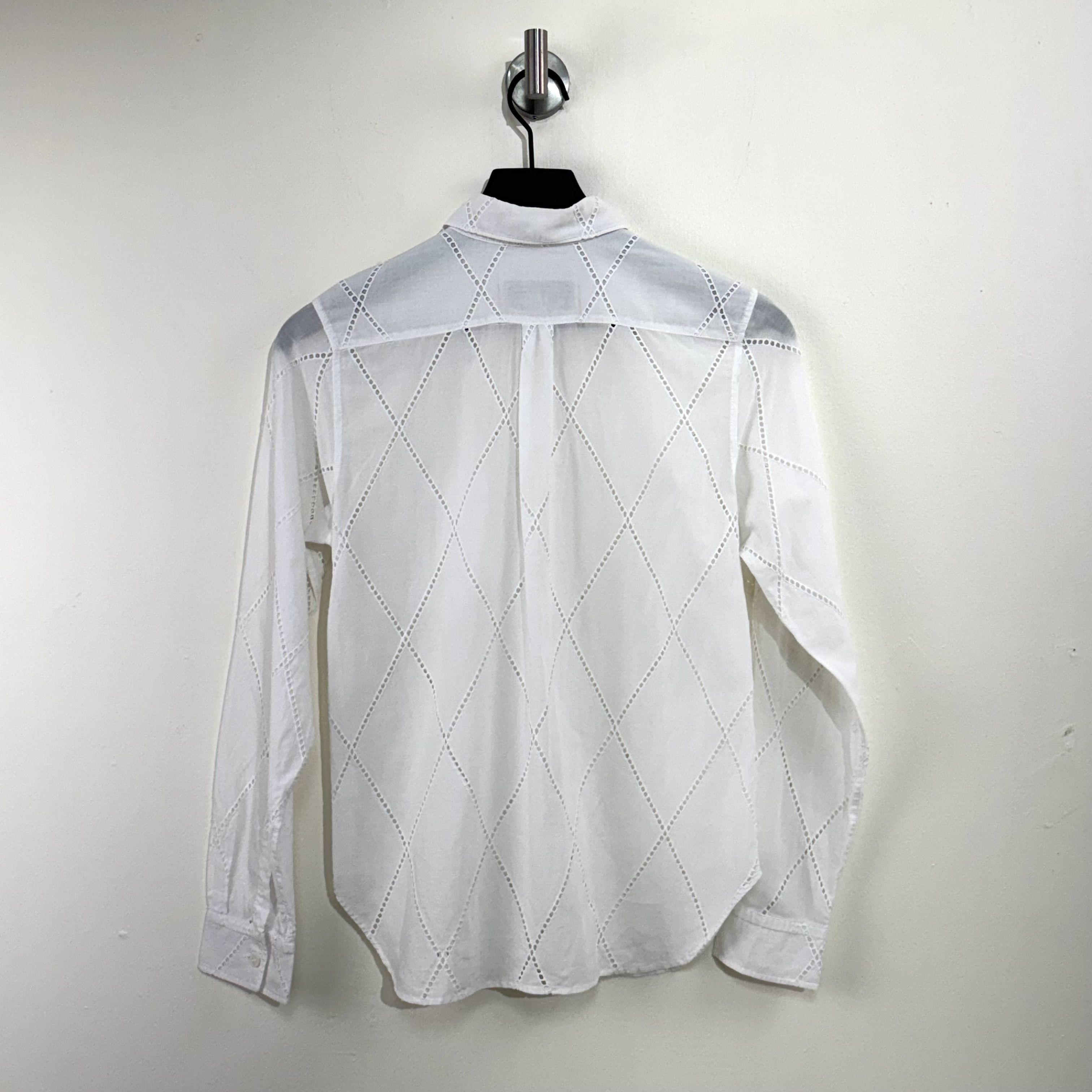 Comme des Garcons Comme des Garçons tricot Diamond Lace Round Collar Shirt Size S / US 4 / IT 40 - 9 Thumbnail