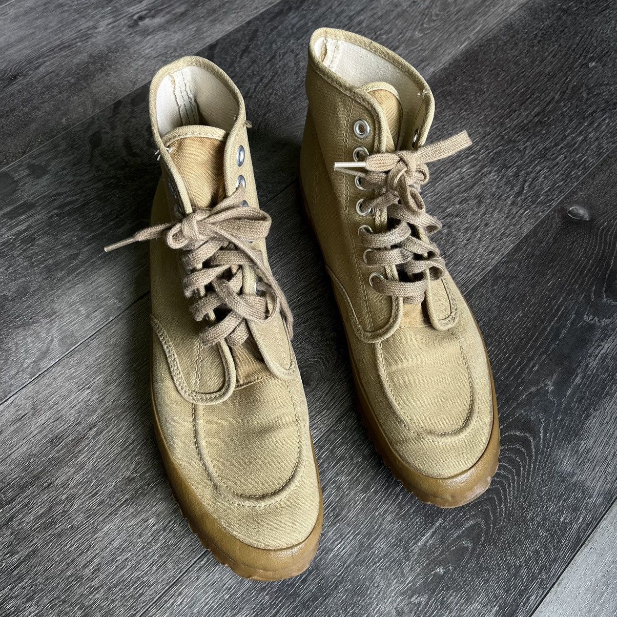 Rare Vintage 1960s LL Bean Maine High Top Hiking Shoes Boots