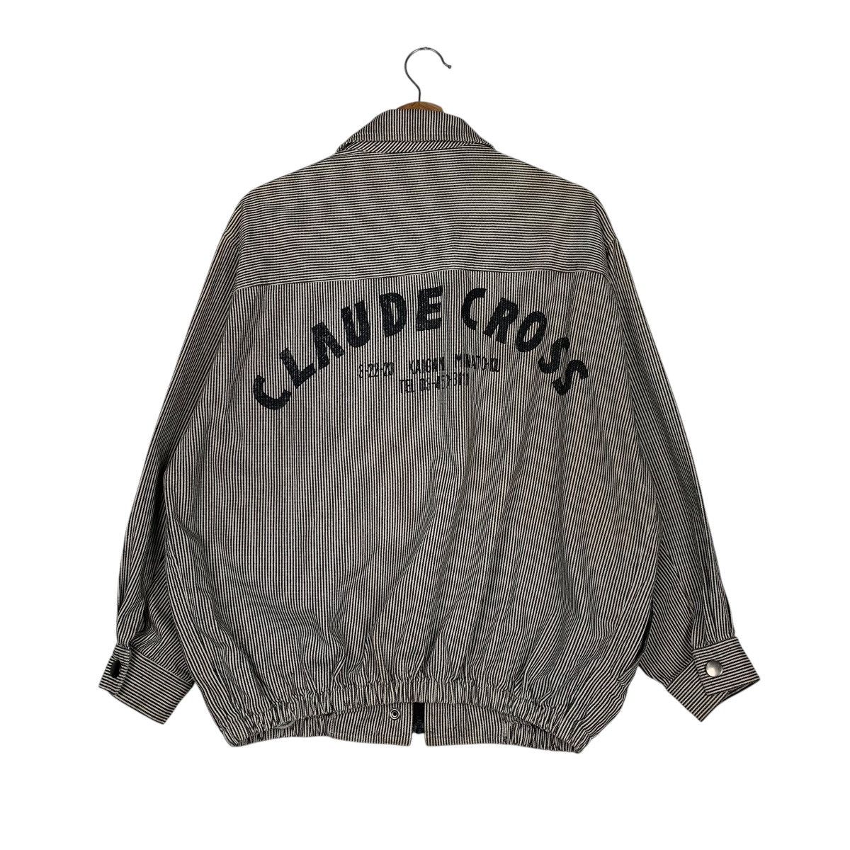 Japanese Brand Japanese Brand Claude Cross Hickory Bomber Jacket Size US M / EU 48-50 / 2 - 7 Thumbnail