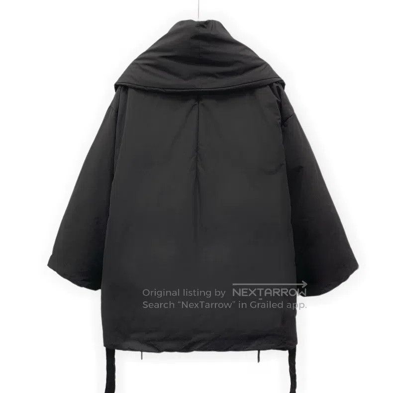 Other Max Mara Charcoal Bathrobe Style Long-Sleeve Down Jacket Size L / US 10 / IT 46 - 2 Thumbnail