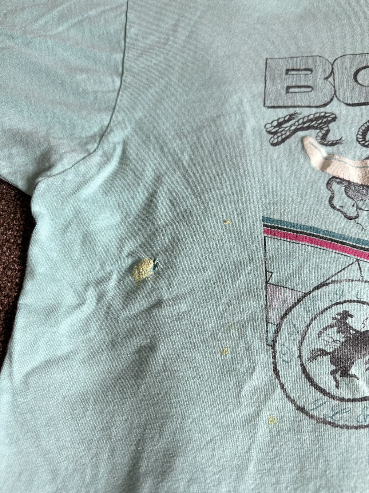 Fruit Of The Loom × Vintage 1992 Vintage “Boley Rodeo, OK” Tee Size US XL / EU 56 / 4 - 3 Thumbnail