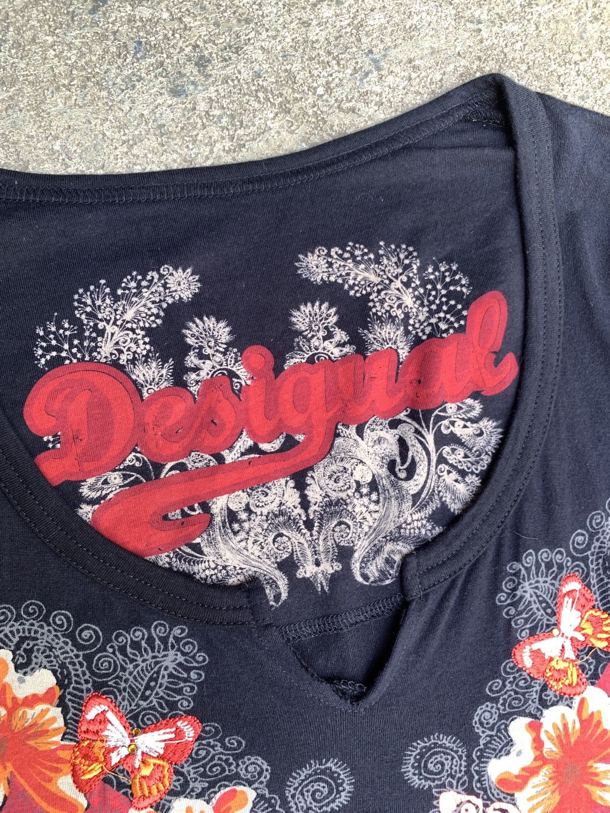 Designer × Desigual Desigual Graphic Dressy Top Size M / US 6-8 / IT 42-44 - 4 Thumbnail