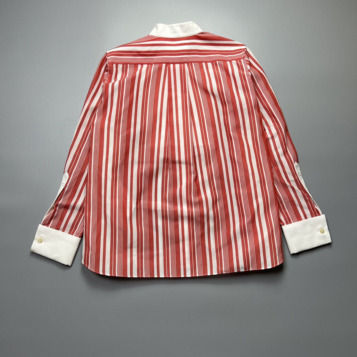 Designer × Japanese Brand × Sacai Sacai - Bib Zip Gusset Pleated - Longsleeve Size XS / US 0-2 / IT 36-38 - 3 Thumbnail