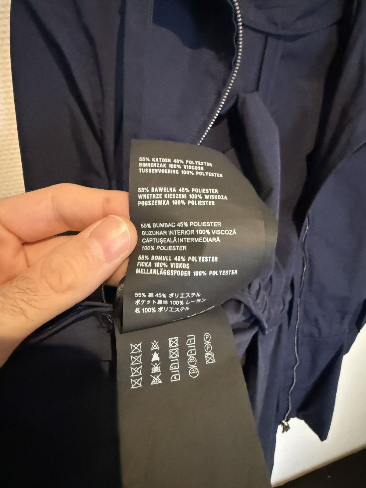 Prada Prada Hooded Raincoat Navy Technical Jacket Size S (IT 42) Size S / US 4 / IT 40 - 10 Thumbnail