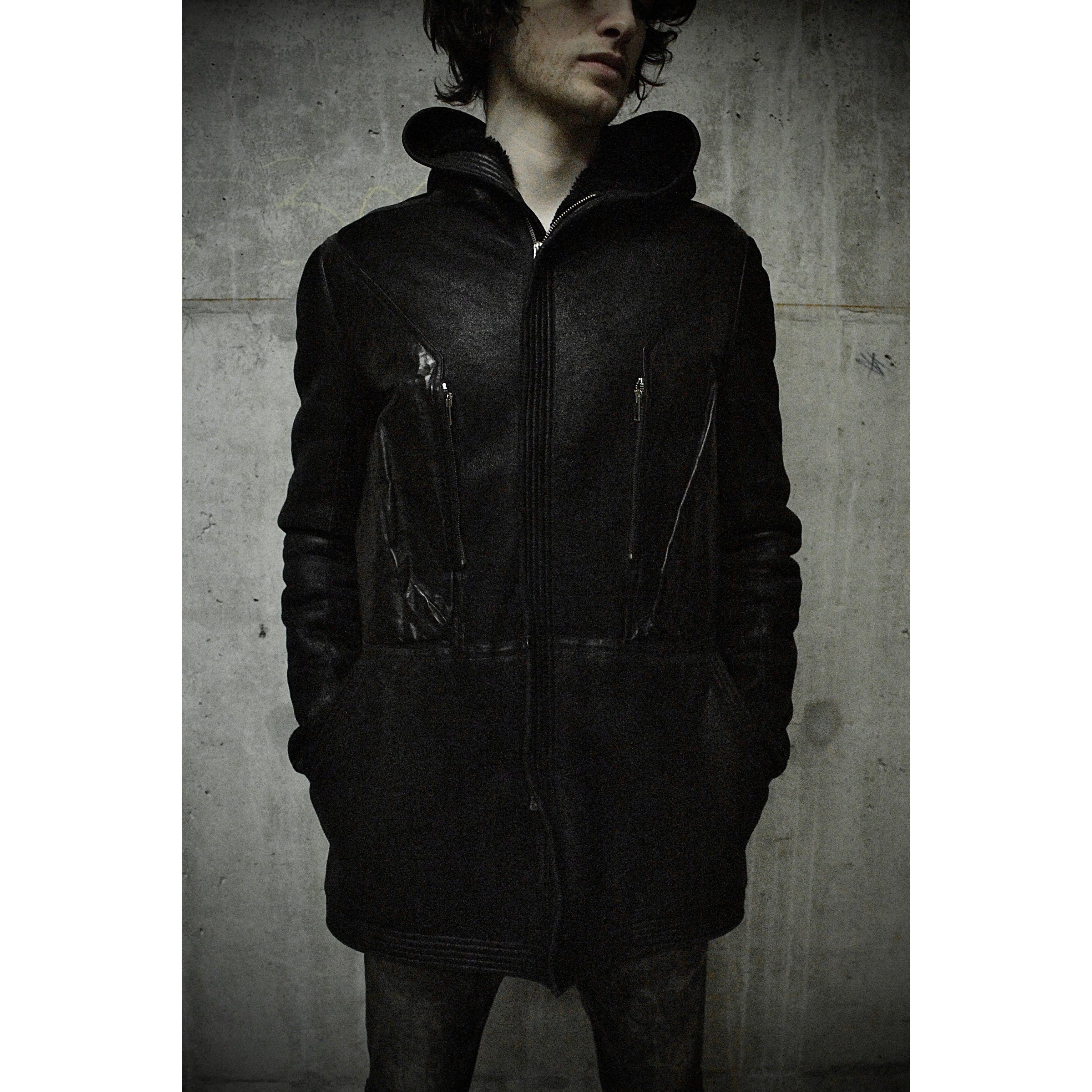 Rick Owens Rick Owens AW12 MOUNTAIN Hooded Blistered Lamb Jacket Size US M / EU 48-50 / 2 - 3 Thumbnail