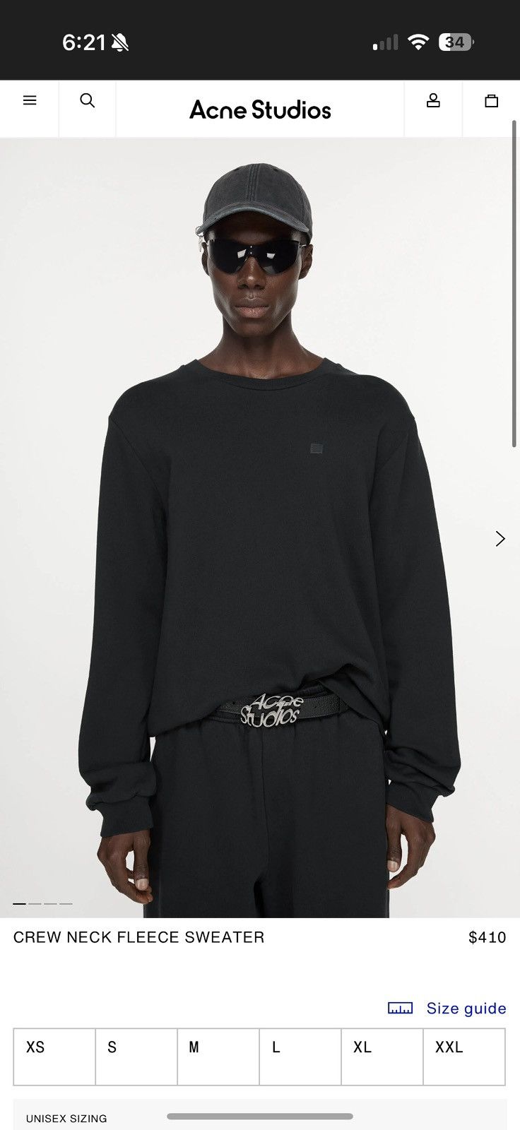 Acne Studios Acne Studios crewneck sweater Size US S / EU 44-46 / 1 - 2 Thumbnail