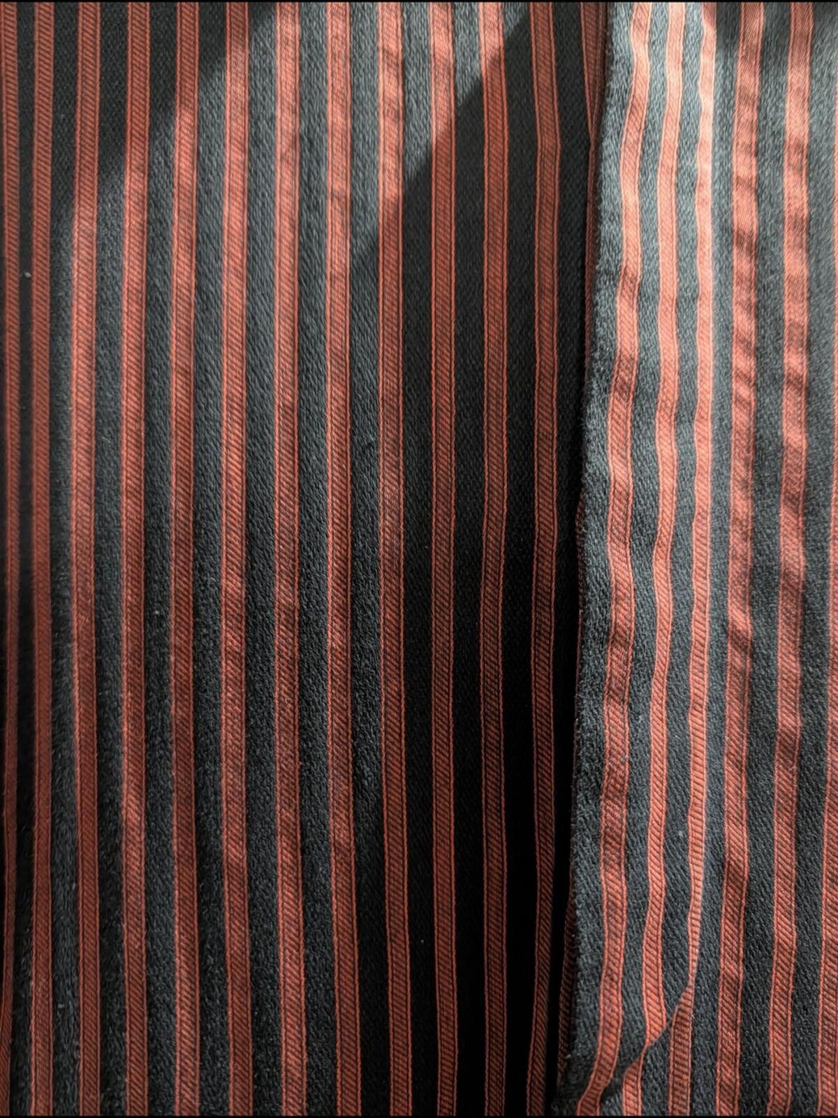 Other Steven Land Burgundy Stripe Dress Shirt Size 38R - 5 Thumbnail