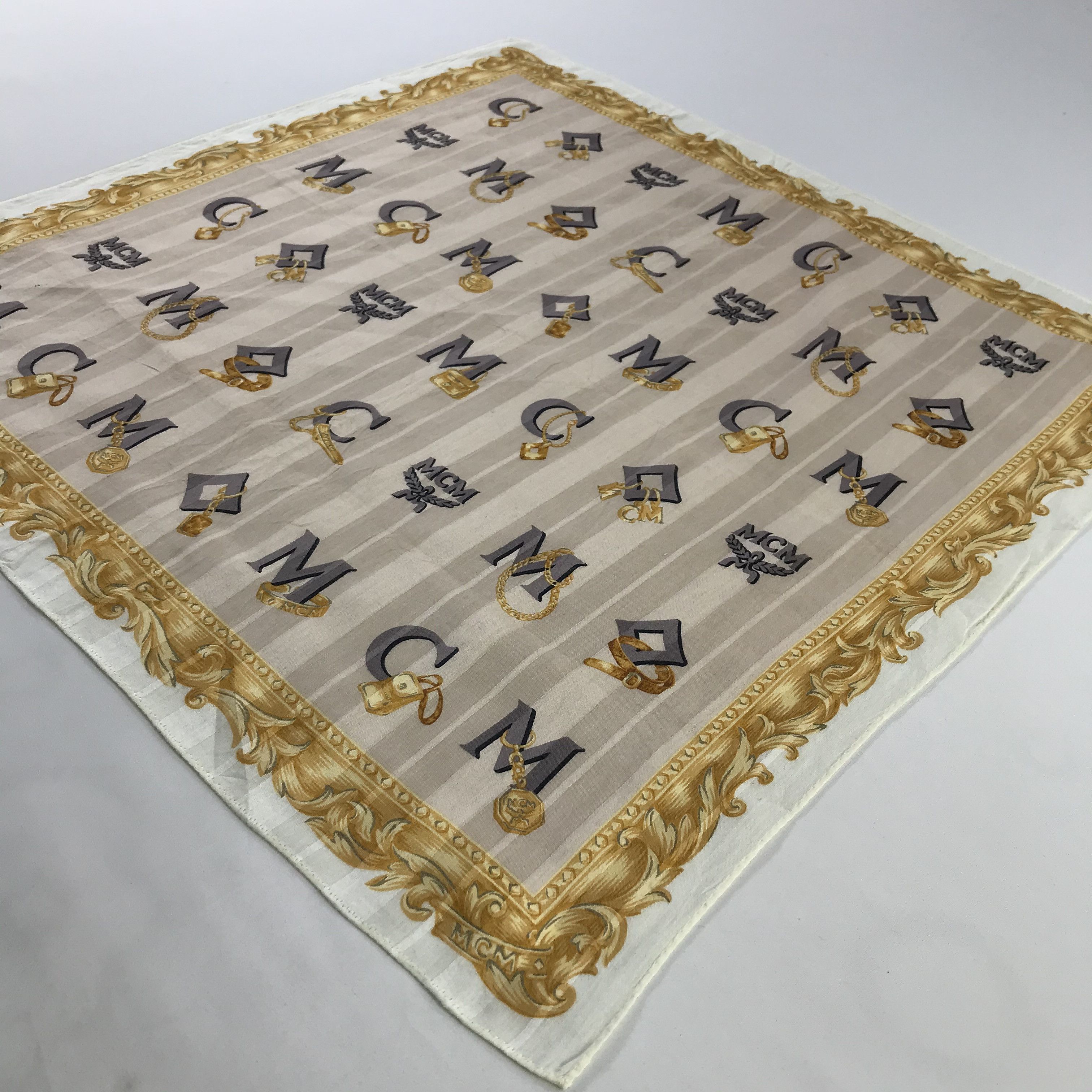 MCM × Vintage MCM Bandana / Handkerchief / Neckerchief - S1186 Size ONE SIZE - 2 Thumbnail
