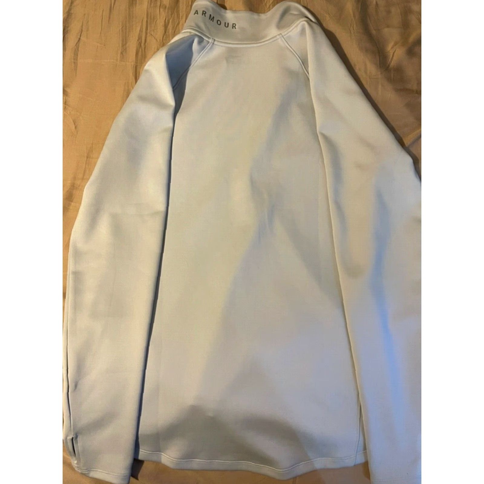 Under Armour Under Armour Women’s Pullover L Light Gray fitted cold Gear coupe Size L / US 10 / IT 46 - 4 Thumbnail