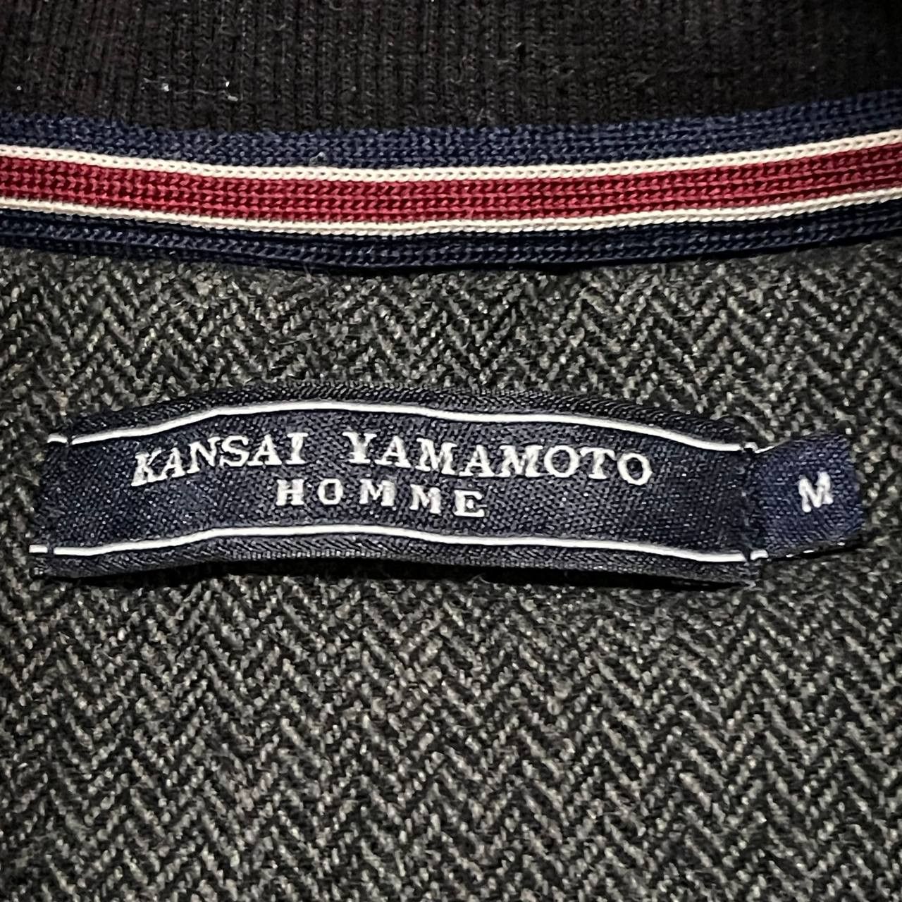 Kansai Yamamoto Vintage Kansai Yamamoto Half Zipper Sweatshirt Embroidery Size US M / EU 48-50 / 2 - 8 Thumbnail