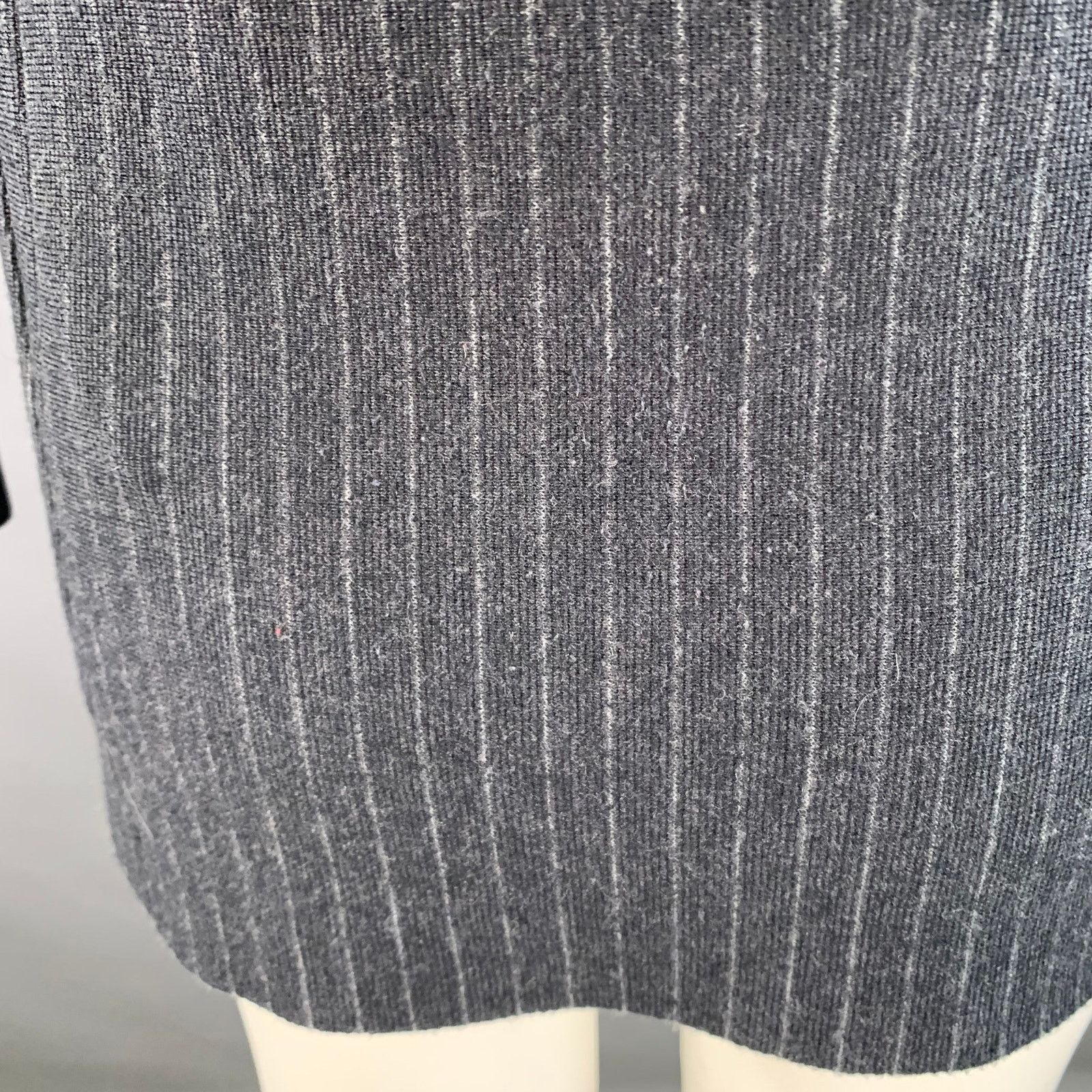 Emporio Armani AND OF OUTSIDERS Charcoal Breasted Notch Lapel Coat Size 36R - 6 Thumbnail