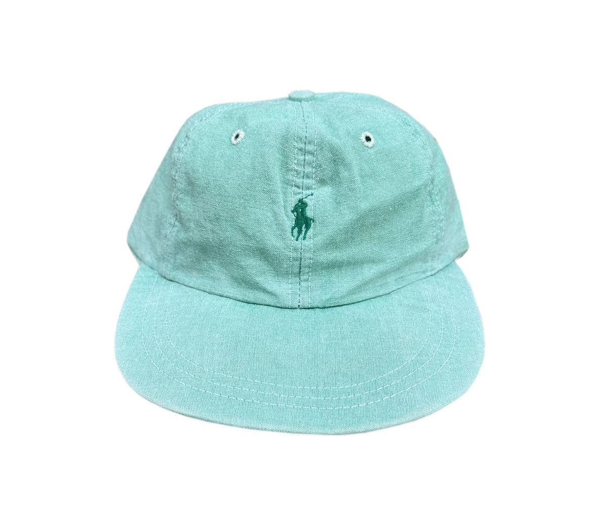 Vintage Polo Ralph Lauren Pony Jade Fitted Hat (Size S)