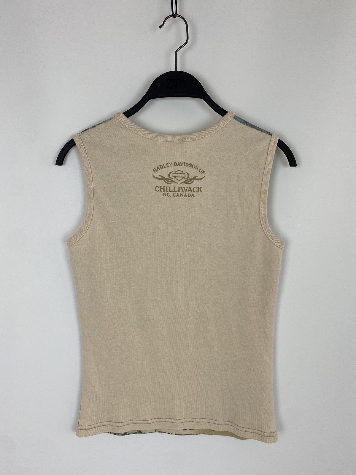 Harley Davidson Y2K Vintage Harley Davidson 1/4 Mesh Graphic Tank Top Size M / US 6-8 / IT 42-44 - 8 Thumbnail