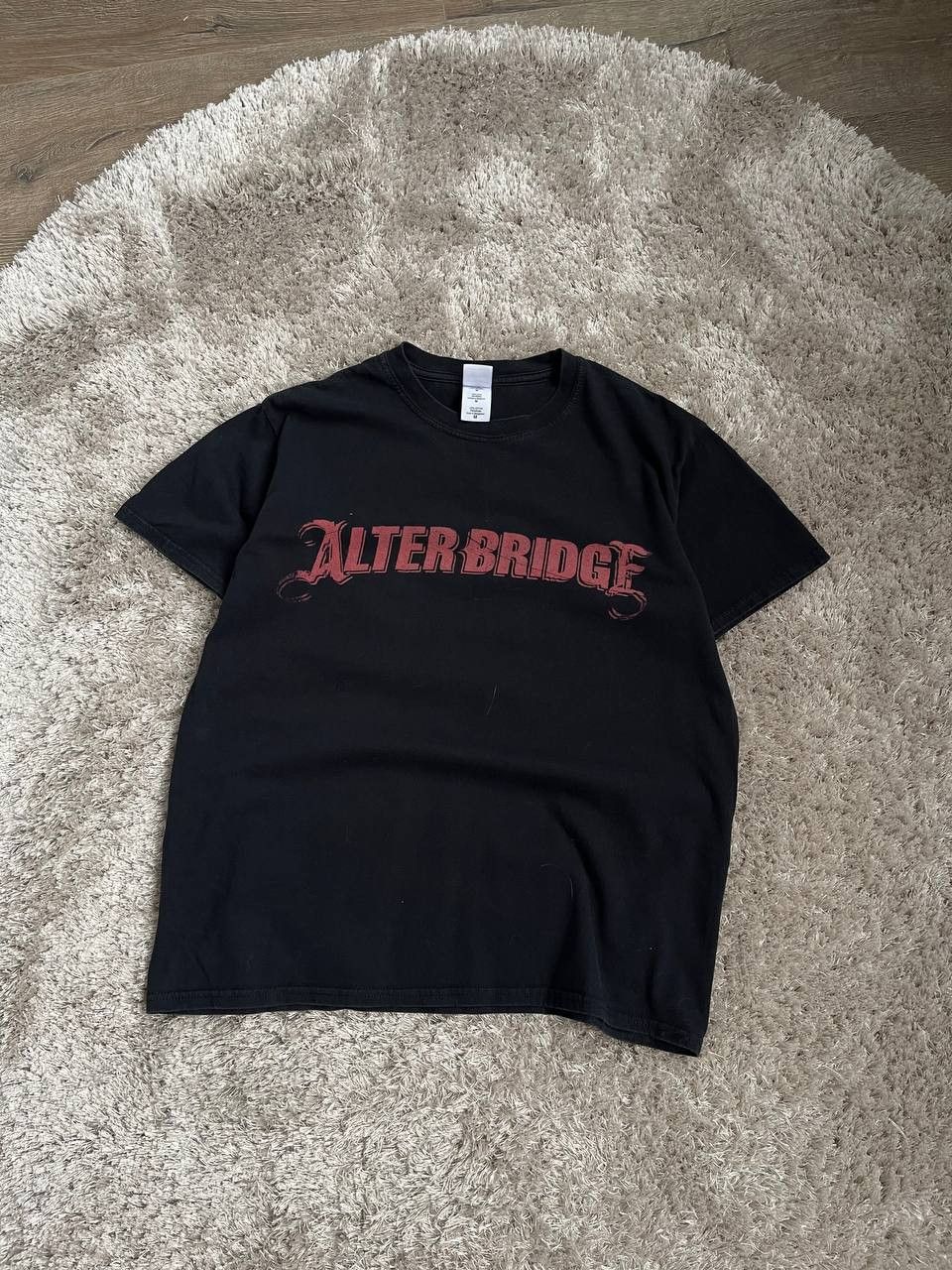 Vintage Alter Bridge Addicted To Pain Black T-Shirt Size US M / EU 48-50 / 2 - 2 Thumbnail