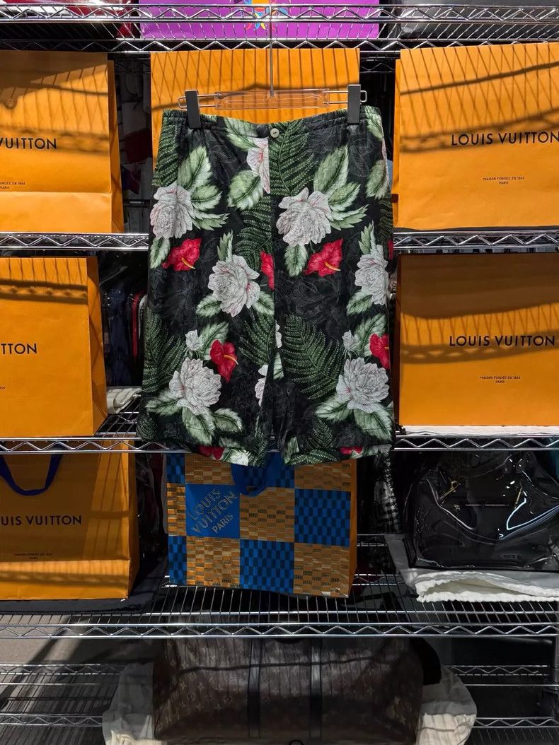 Gucci Hawaiian beach shorts