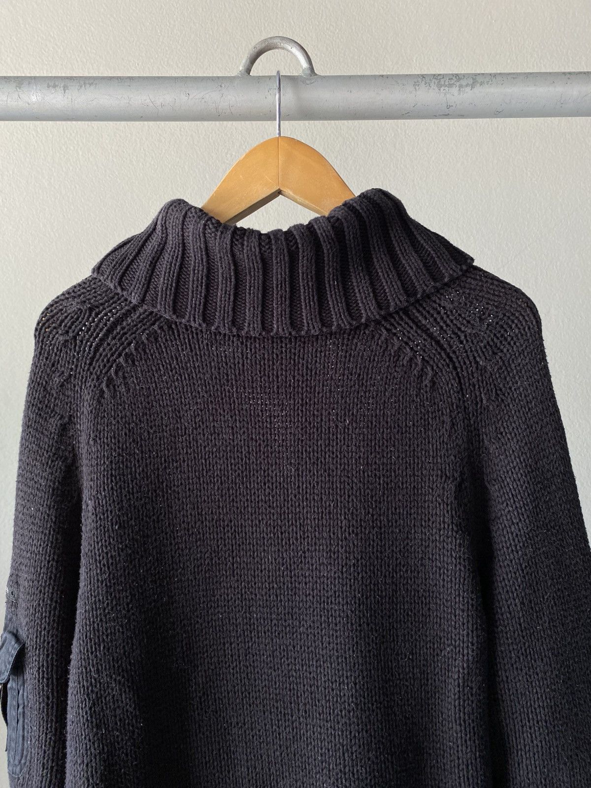 Calvin Klein Calvin Klein Jeans Black Knit Turtleneck Sweater Size US S / EU 44-46 / 1 - 7 Thumbnail