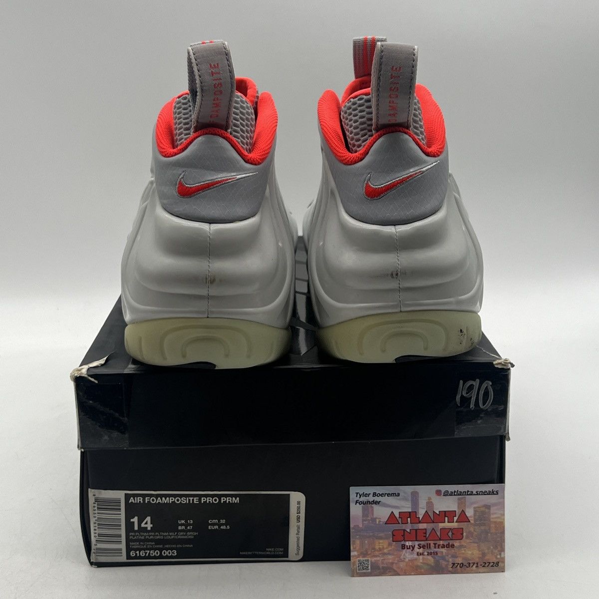 Nike Air Foamposite pro pure platinum Size US 14 / EU 47 - 3 Thumbnail